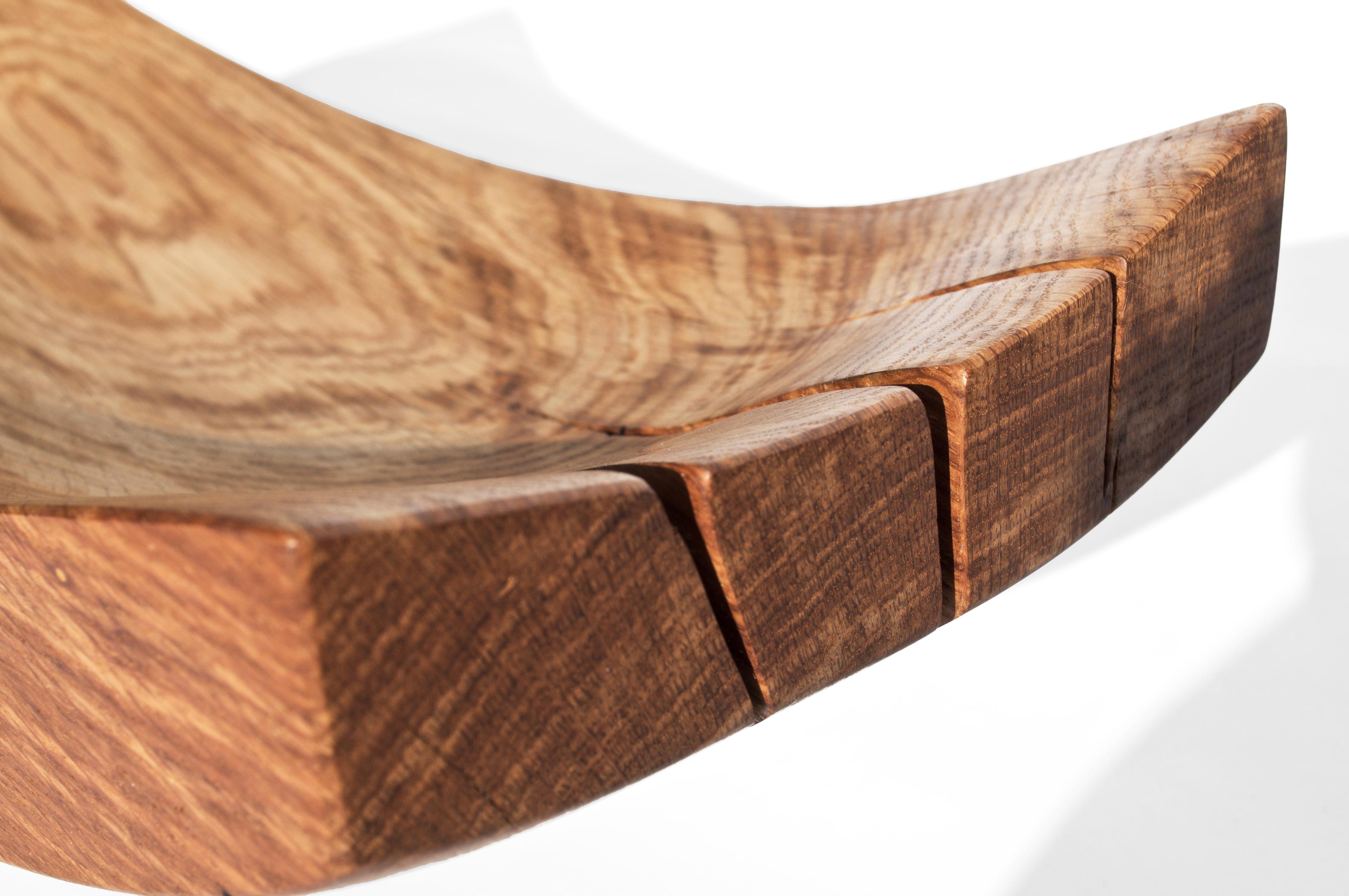 Other V21354 Vessel in Natural Oak Wood by Jörg Pietschmann For Sale