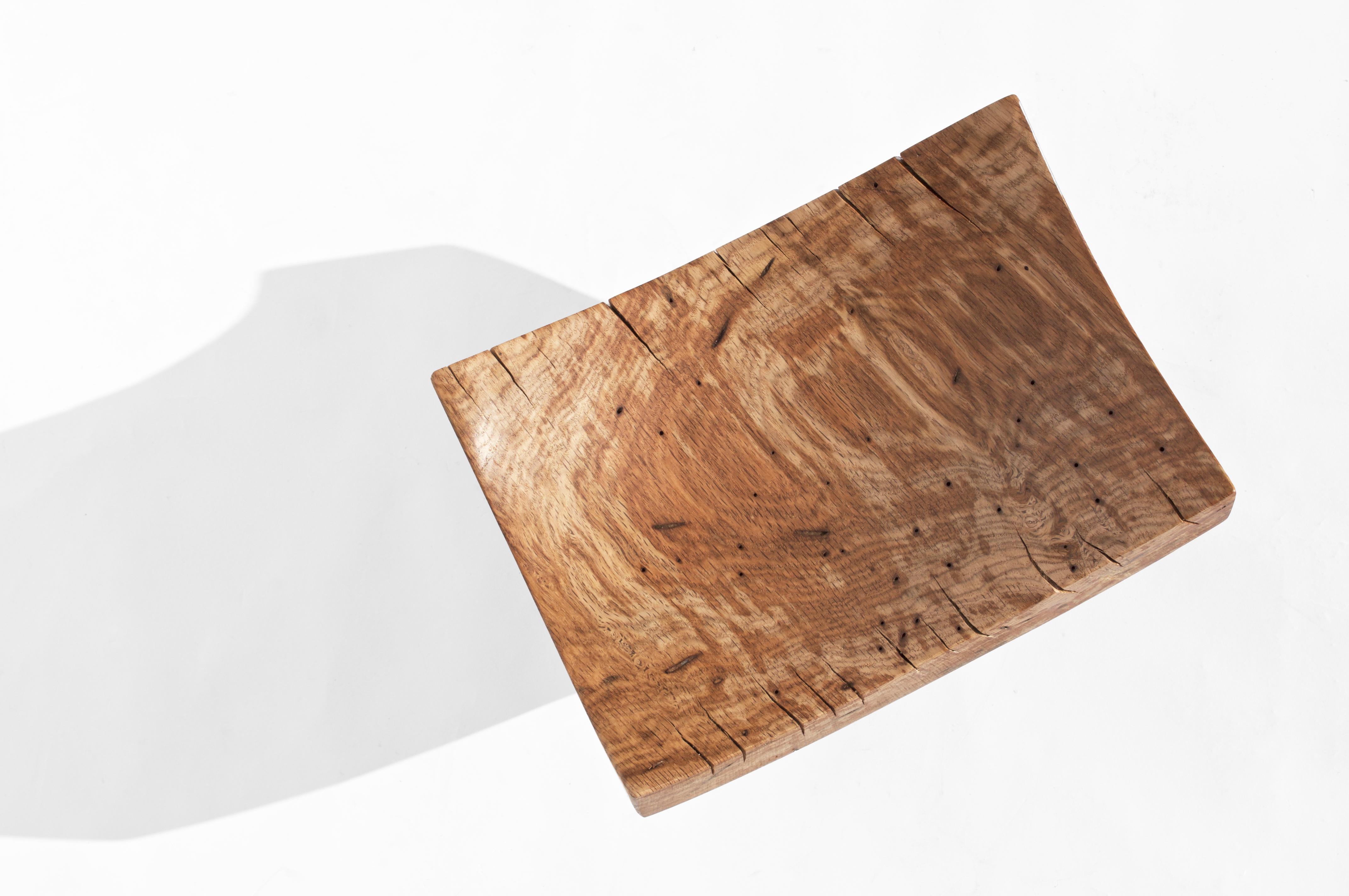 V21364 Vessel in Natural Oak Wood by Jörg Pietschmann For Sale 5