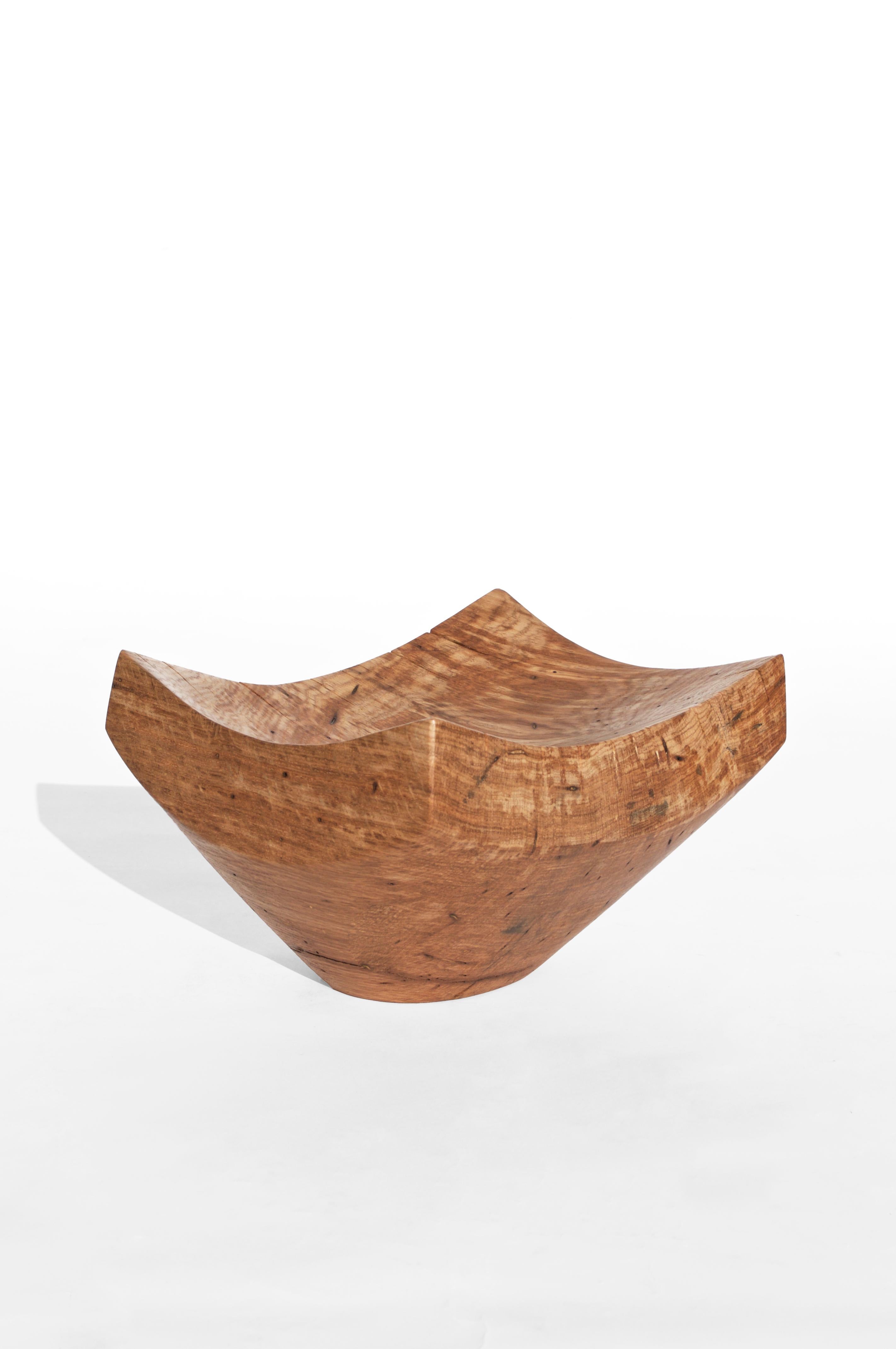V21364 Vessel in Natural Oak Wood by Jörg Pietschmann For Sale 2