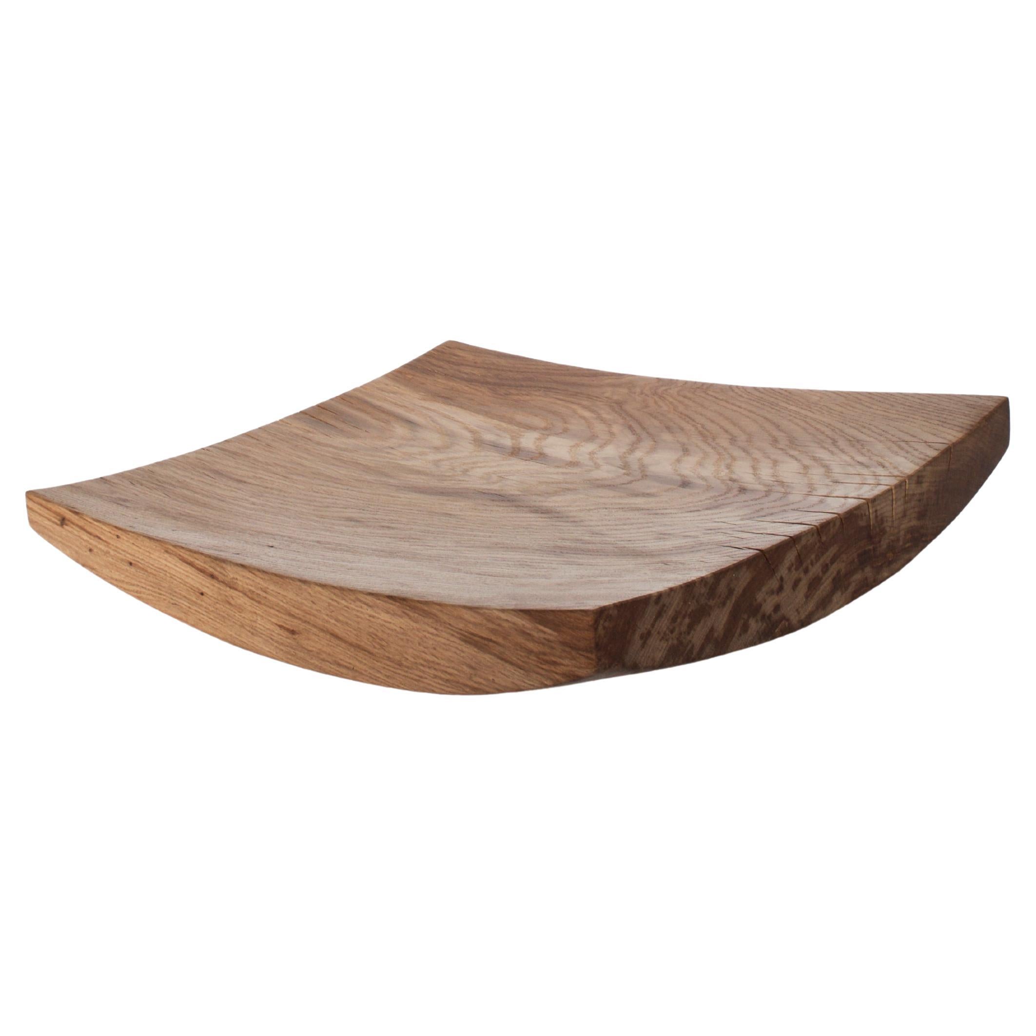V21374 Vessel in Natural Oak Wood by Jörg Pietschmann