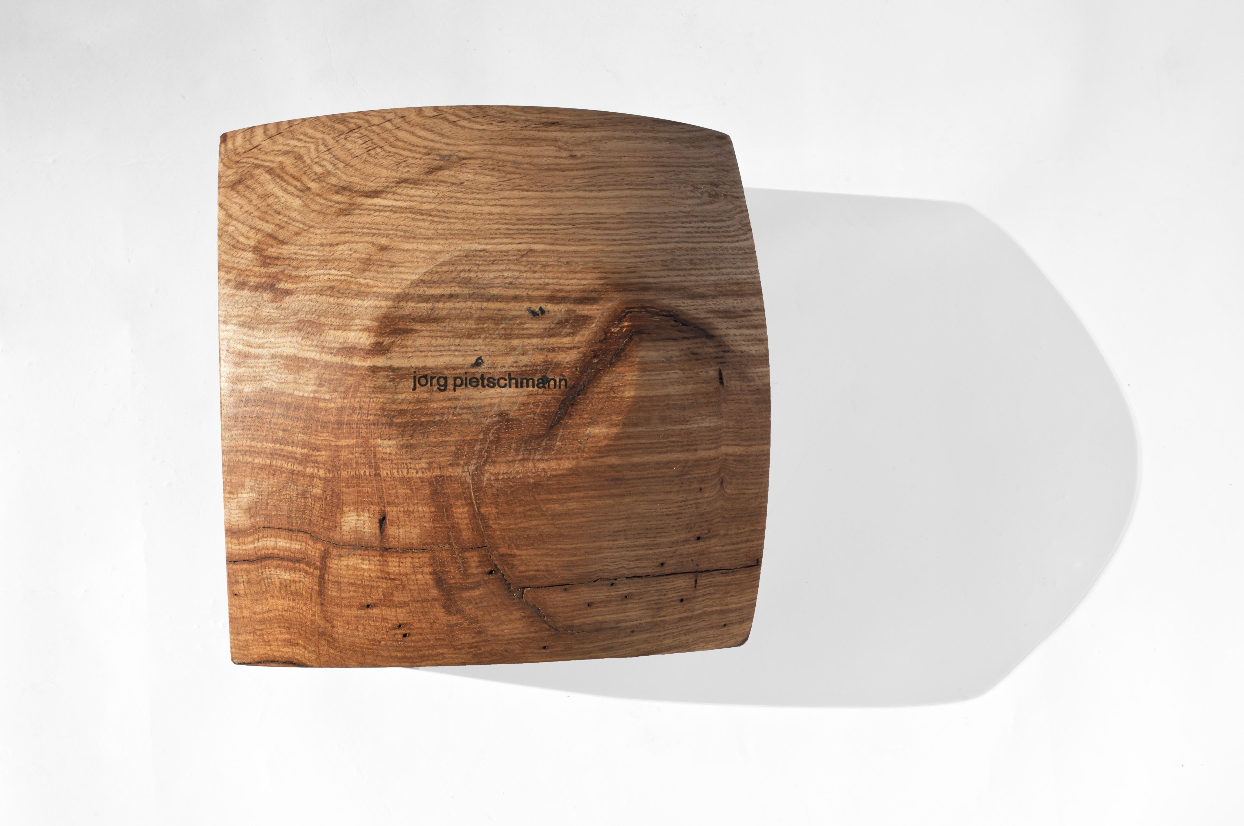 V21384 Recipiente de madera de roble natural by Jörg Pietschmann Alemán en venta