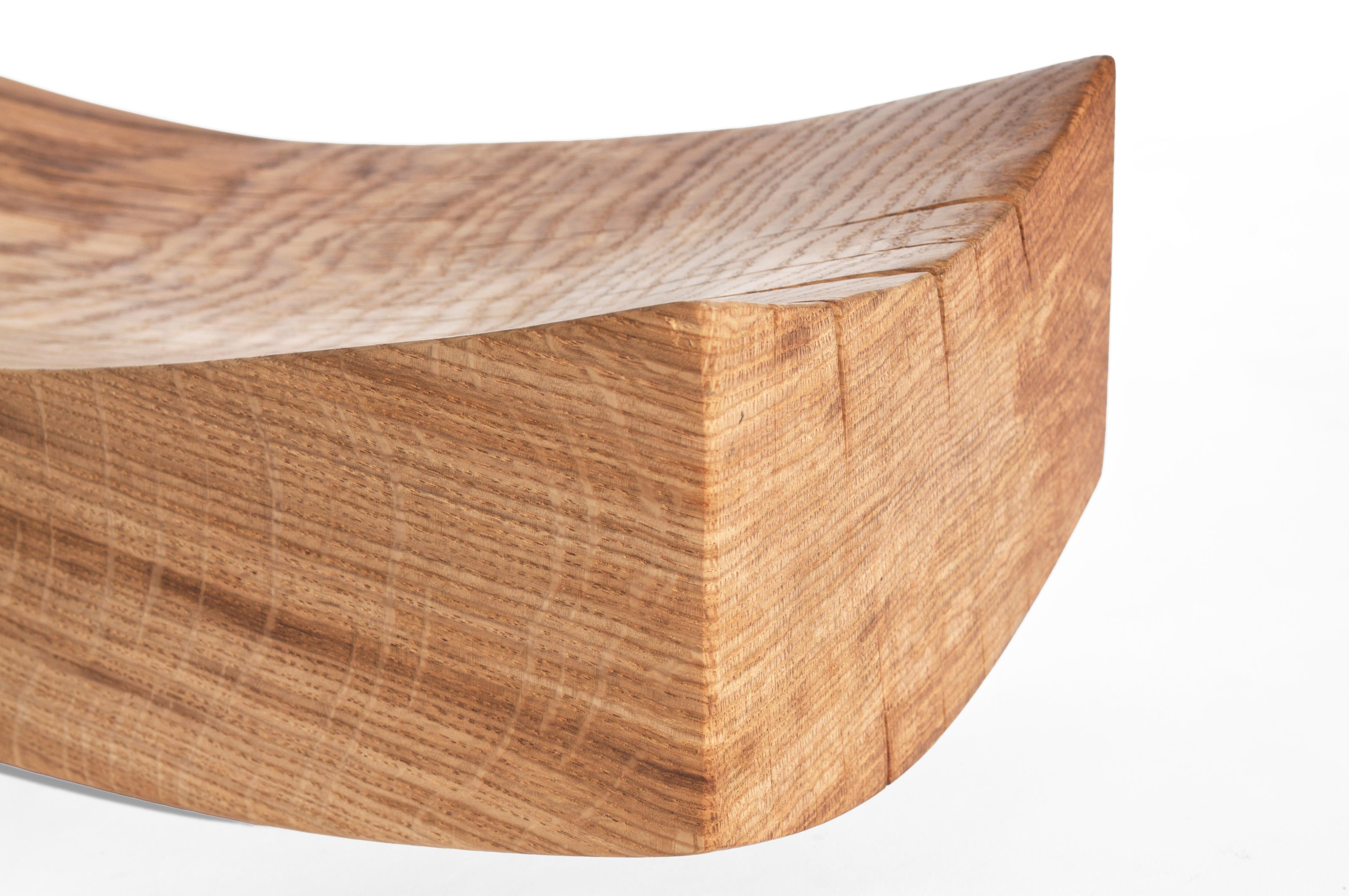 Post-Modern V21394 Vessel in Natural Oak Wood by Jörg Pietschmann For Sale