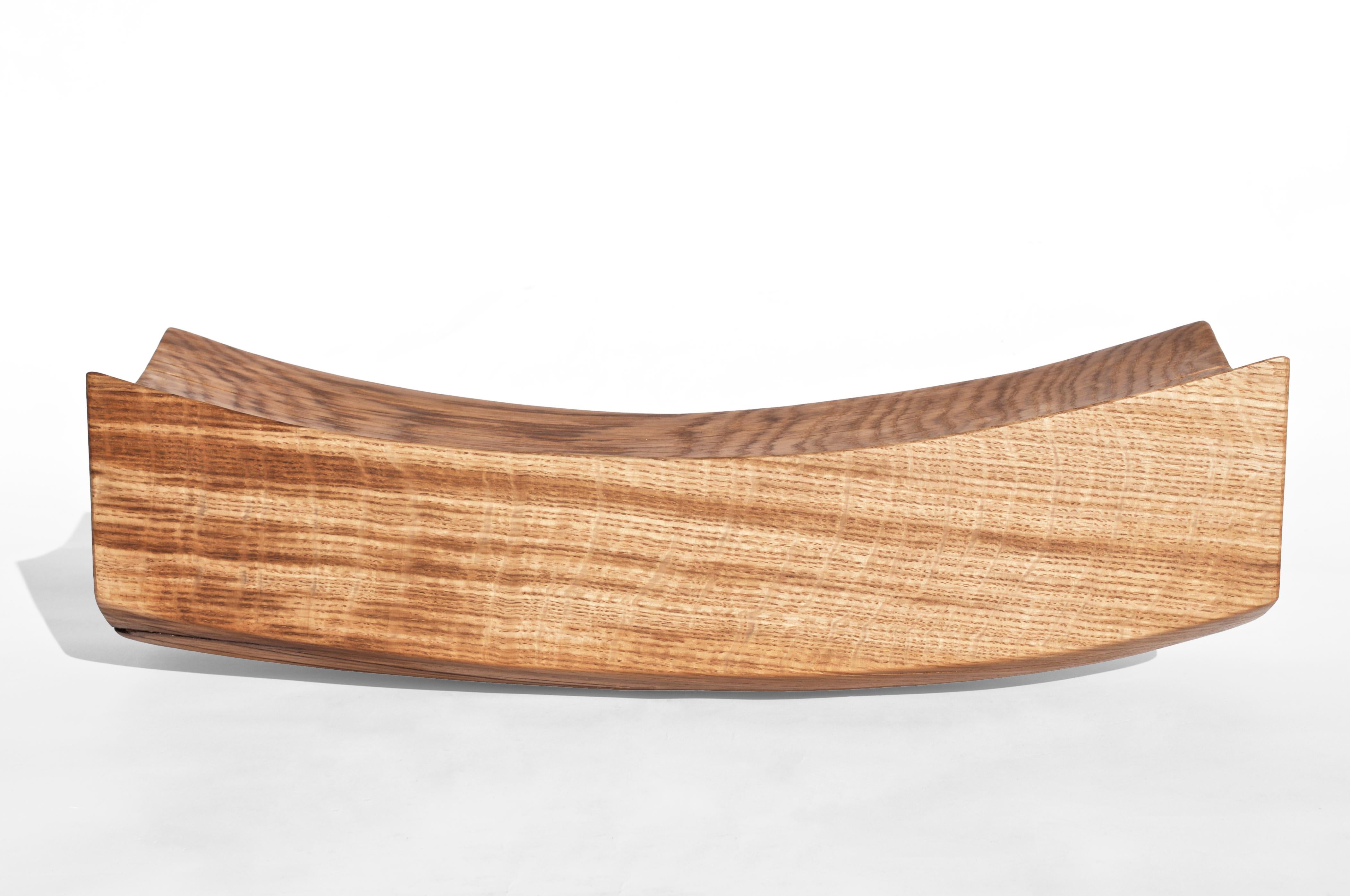 Other V21394 Vessel in Natural Oak Wood by Jörg Pietschmann For Sale