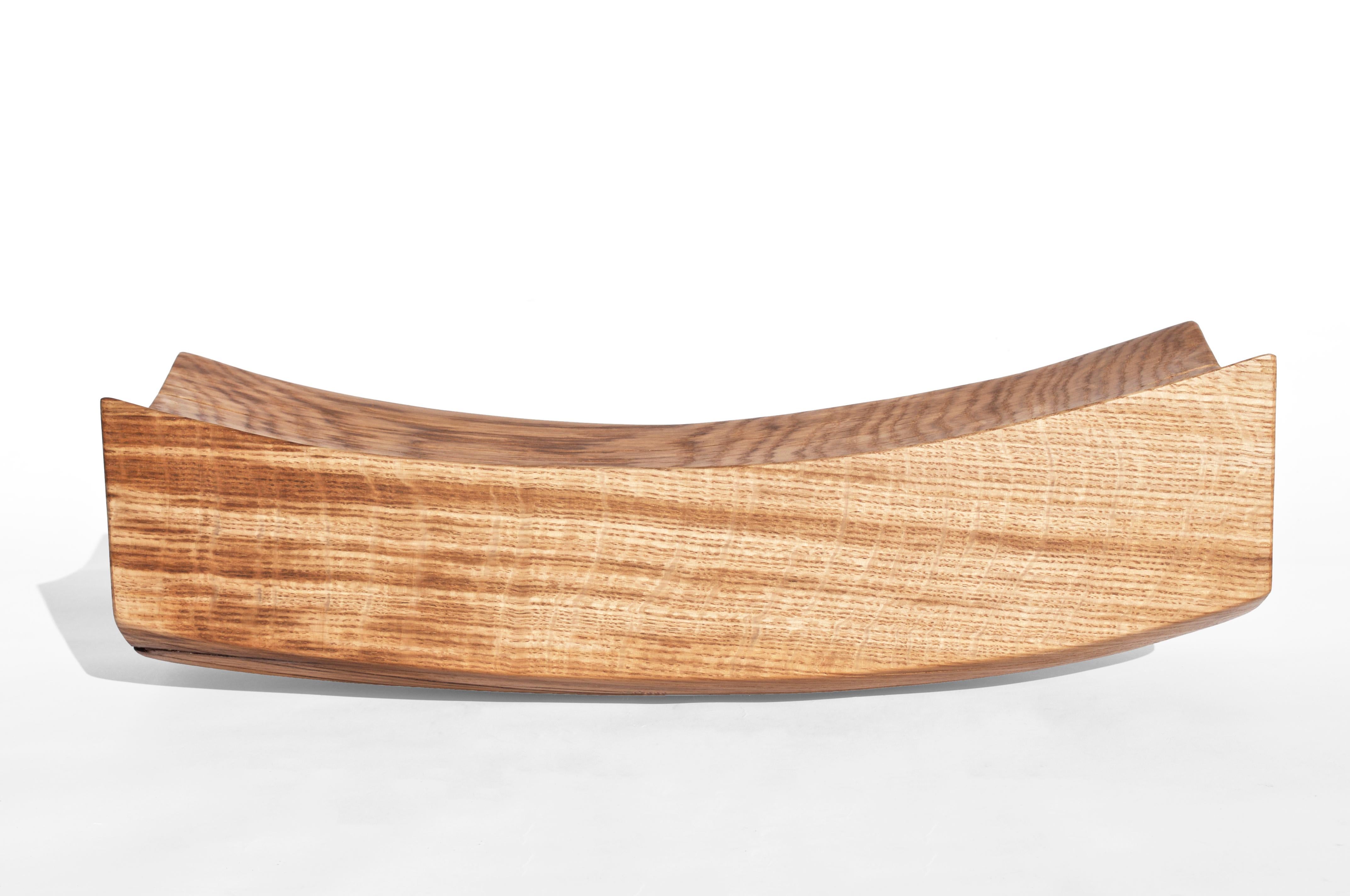 V21394 Vessel in Natural Oak Wood by Jörg Pietschmann In New Condition For Sale In Geneve, CH