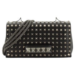 Va Va Voom Clutch Full Studded Leather Medium