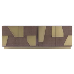 21st Century Vaal Sideboard in Carbalho by Roberto Cavalli Home Interiors