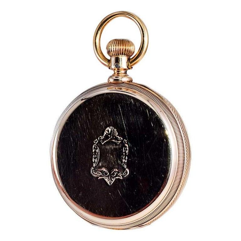Vacheron und Constantin 18 Karat hochwertige handgefertigte Taschenuhr um 1900 5