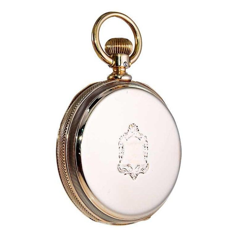 Vacheron und Constantin 18 Karat hochwertige handgefertigte Taschenuhr um 1900 für Damen oder Herren