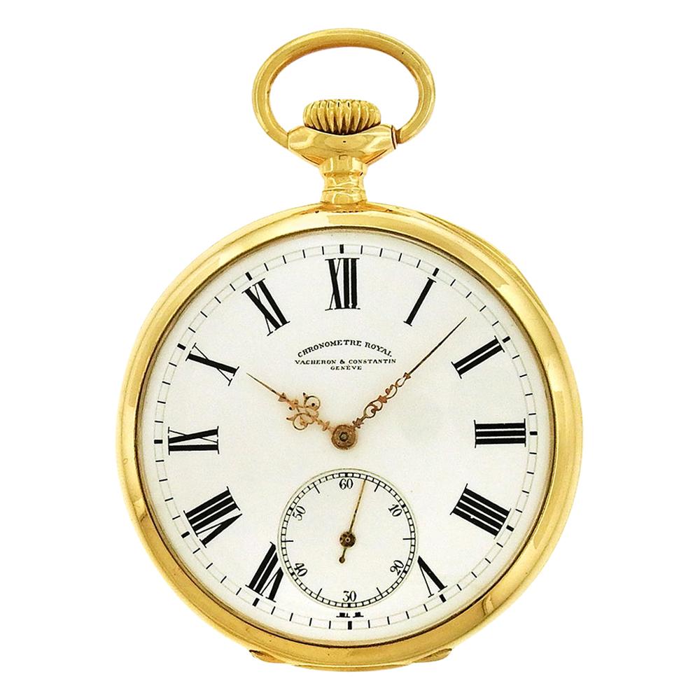 Vacheron and Constantin 'Chronometre Royal' Open Face Pocket Watch