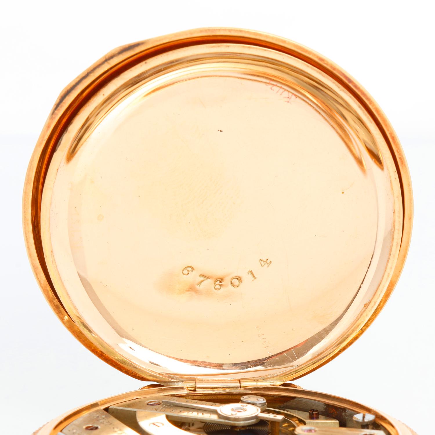 Vacheron & Constantin 14k Yellow Gold Men's Pocket Watch 2