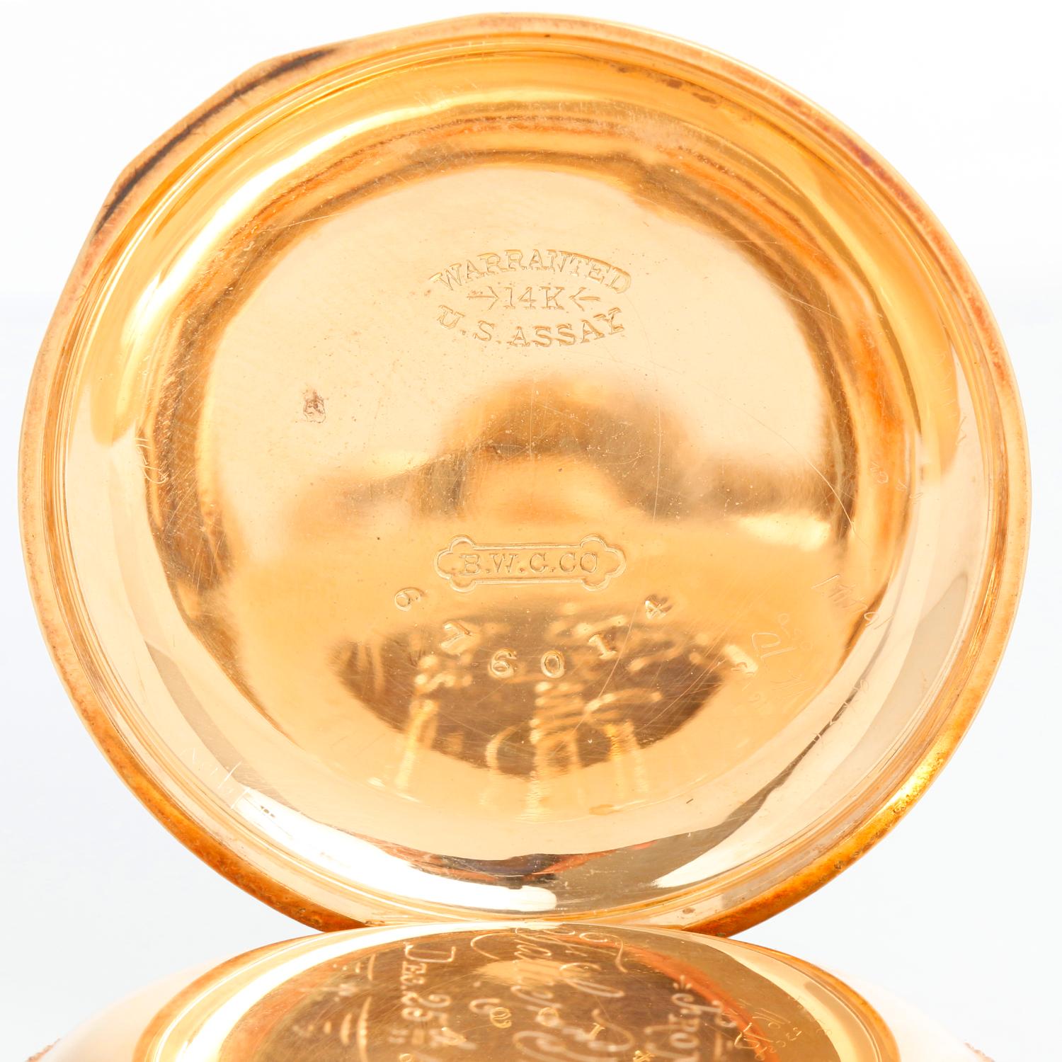 Vacheron & Constantin 14k Yellow Gold Men's Pocket Watch 4