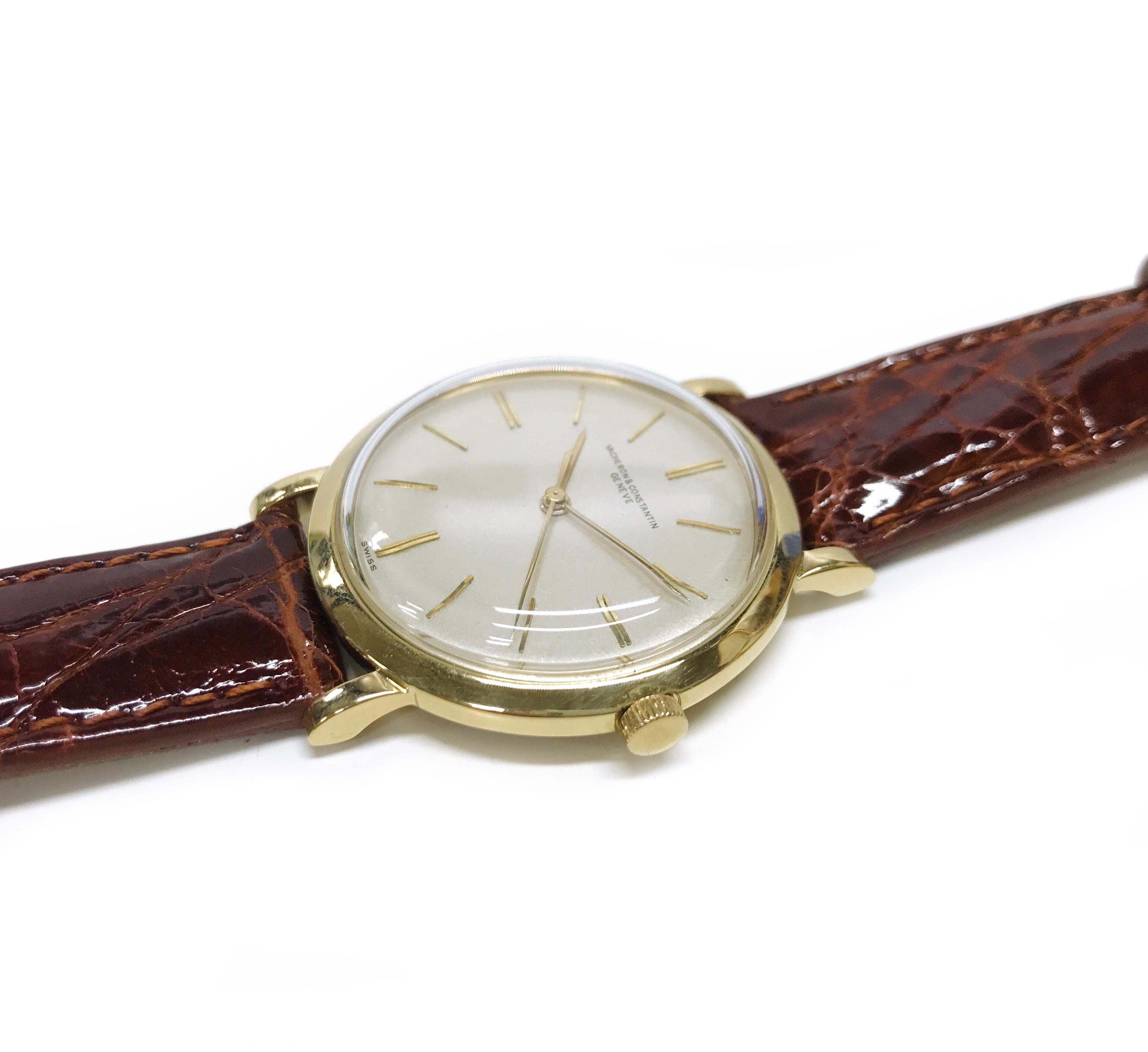 Vacheron & Constantin, montre-bracelet en or jaune, 1957 Unisexe en vente