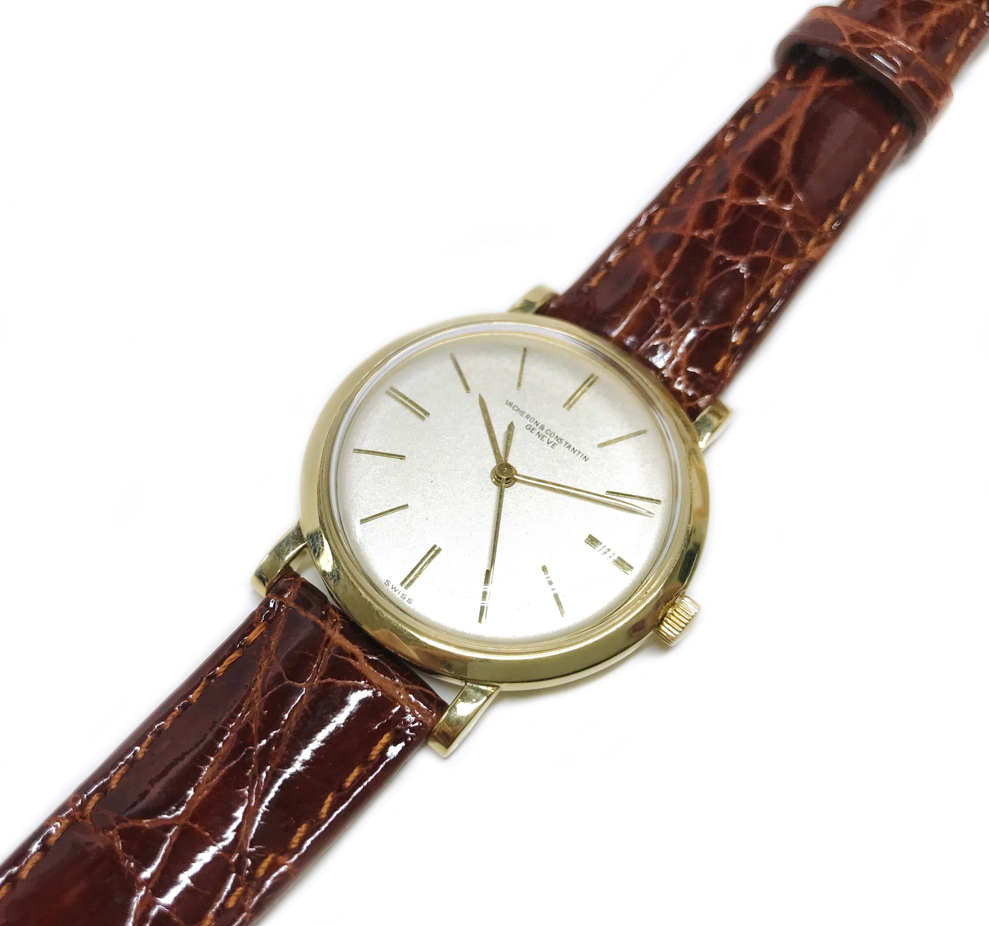 vacheron constantin 18k square basket 1970s