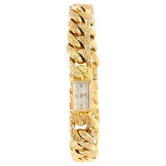 Vacheron Constantin 18 Karat Yellow Gold Link Chain Watch