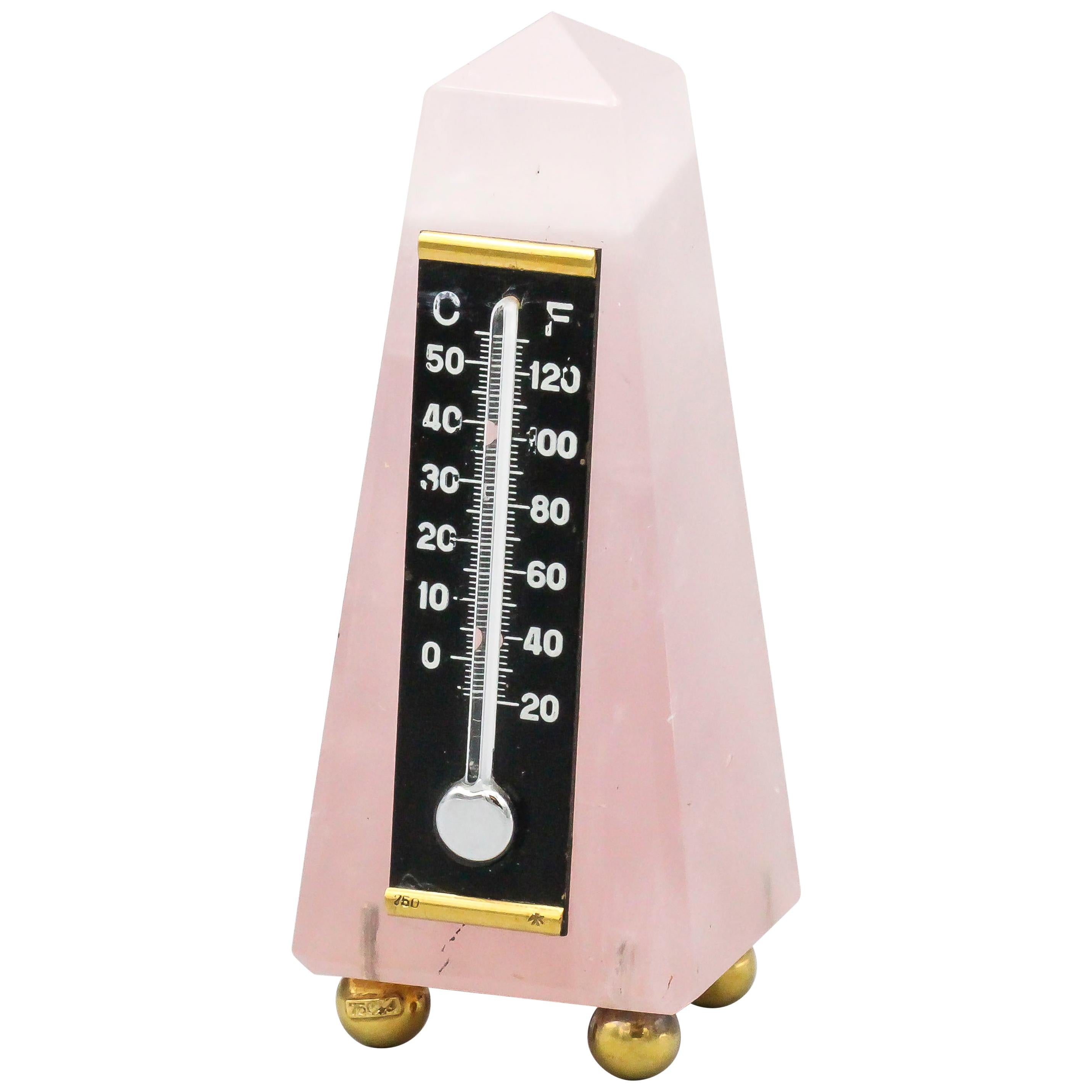 Vacheron Constantin Obelisk Thermostat aus 18 Karat Gelbgold