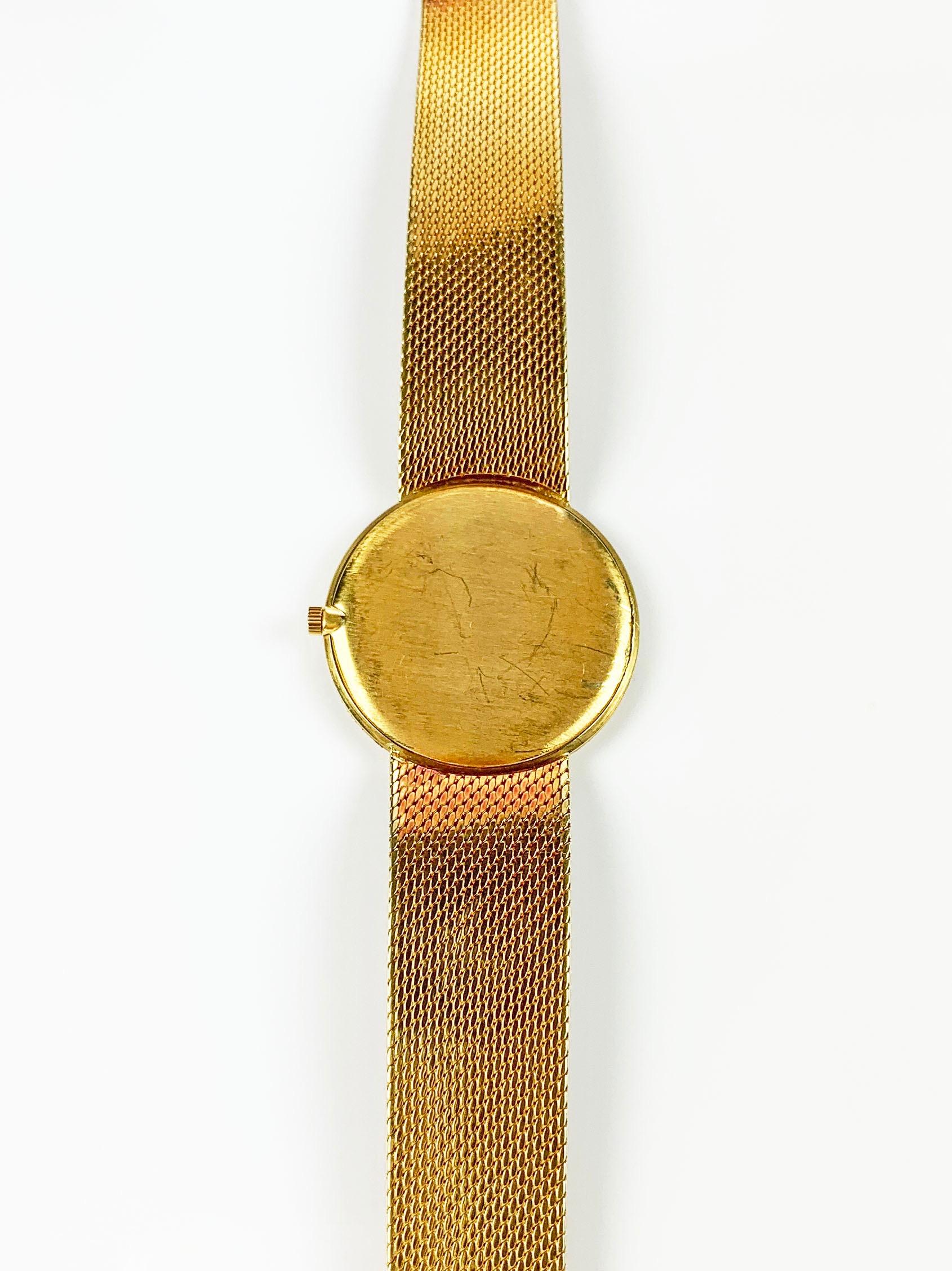 Vacheron Constantin 18 Karat Yellow Gold Ultra Thin Manual Wind Watch, 1960s For Sale 4
