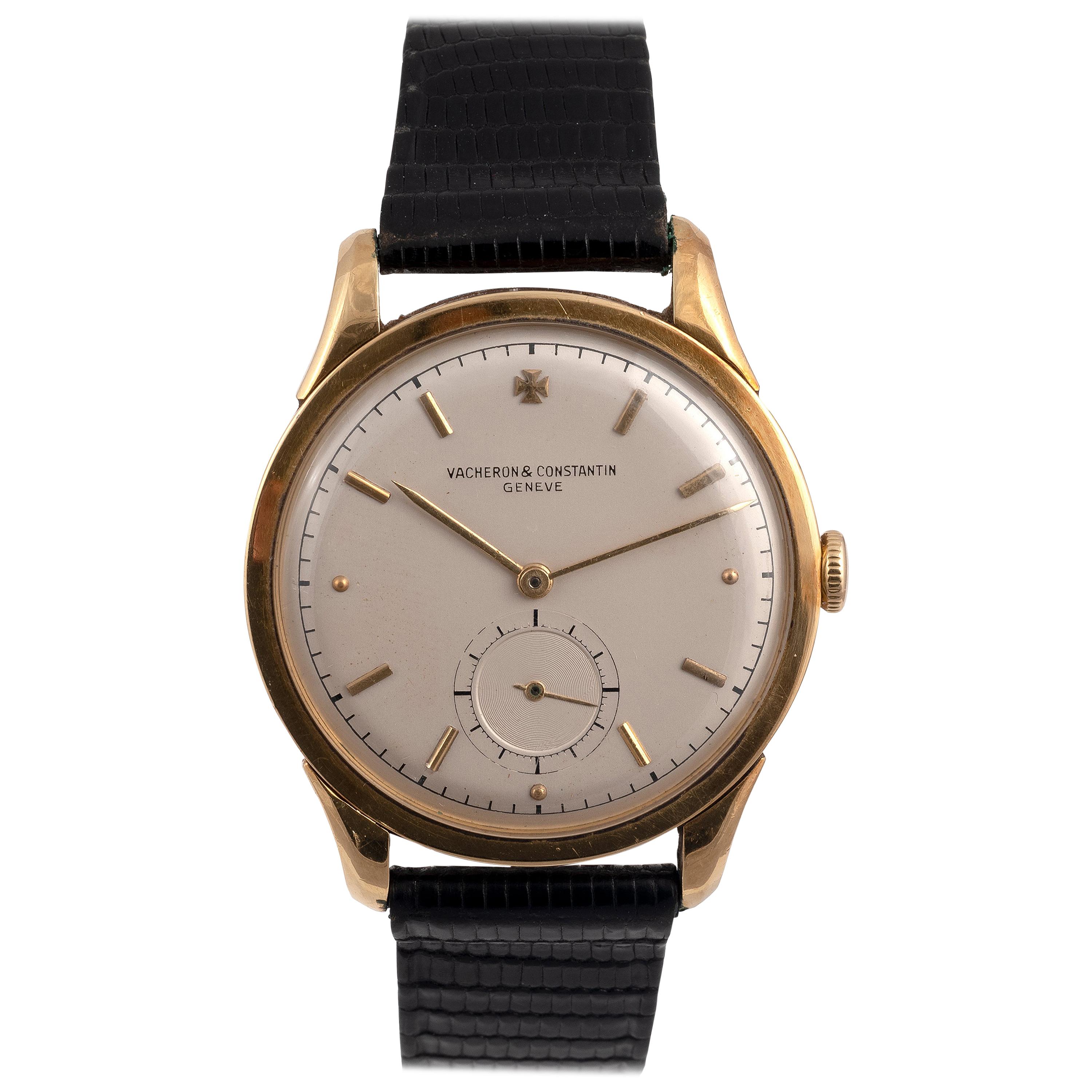 Vacheron & Constantin 18 Karat Yellow Gold Wristwatch