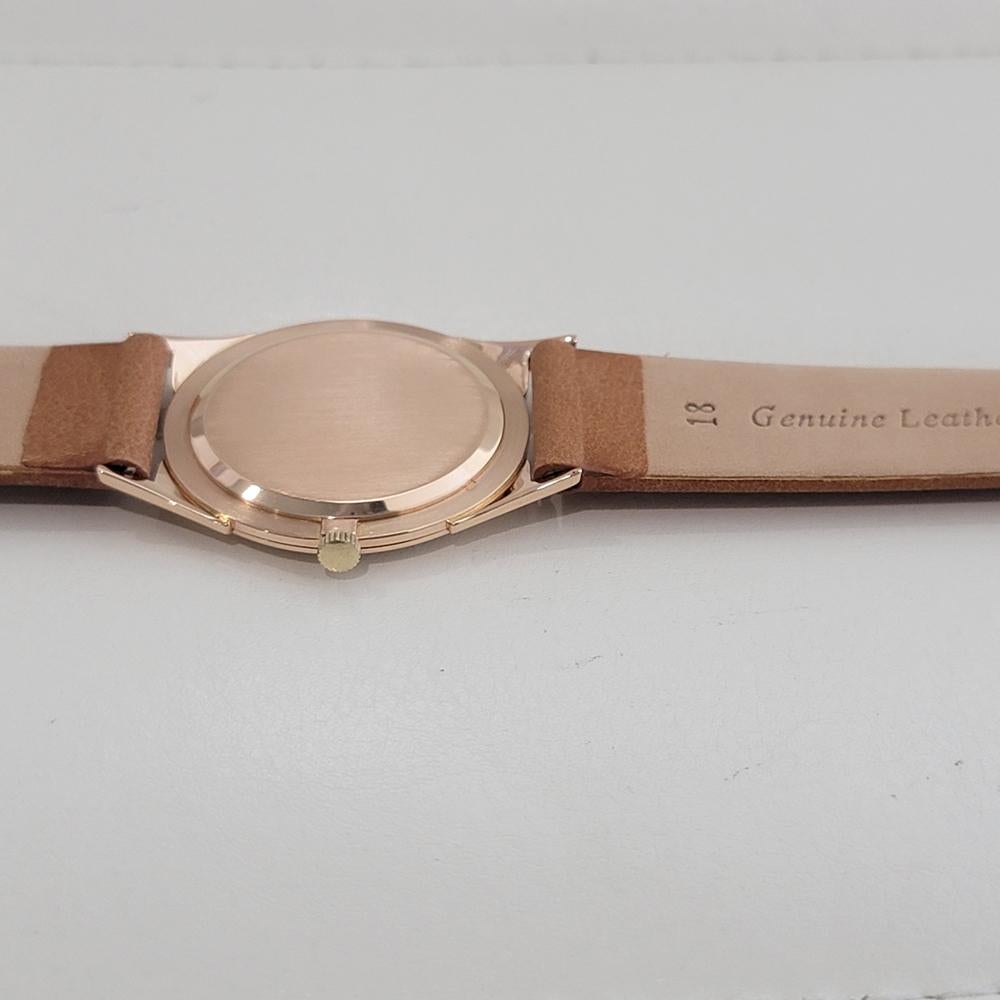 Vacheron & Constantin 18k Rose Gold 32mm 1950 Mens Ultra Thin Manual Wind RA633 in vendita 6