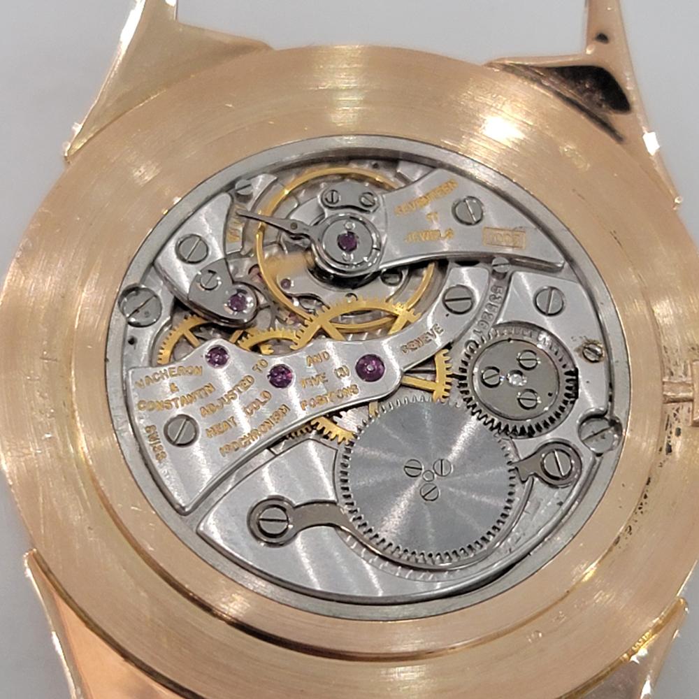 Vacheron & Constantin 18k Rose Gold 32mm 1950 Mens Ultra Thin Manual Wind RA633 in vendita 7