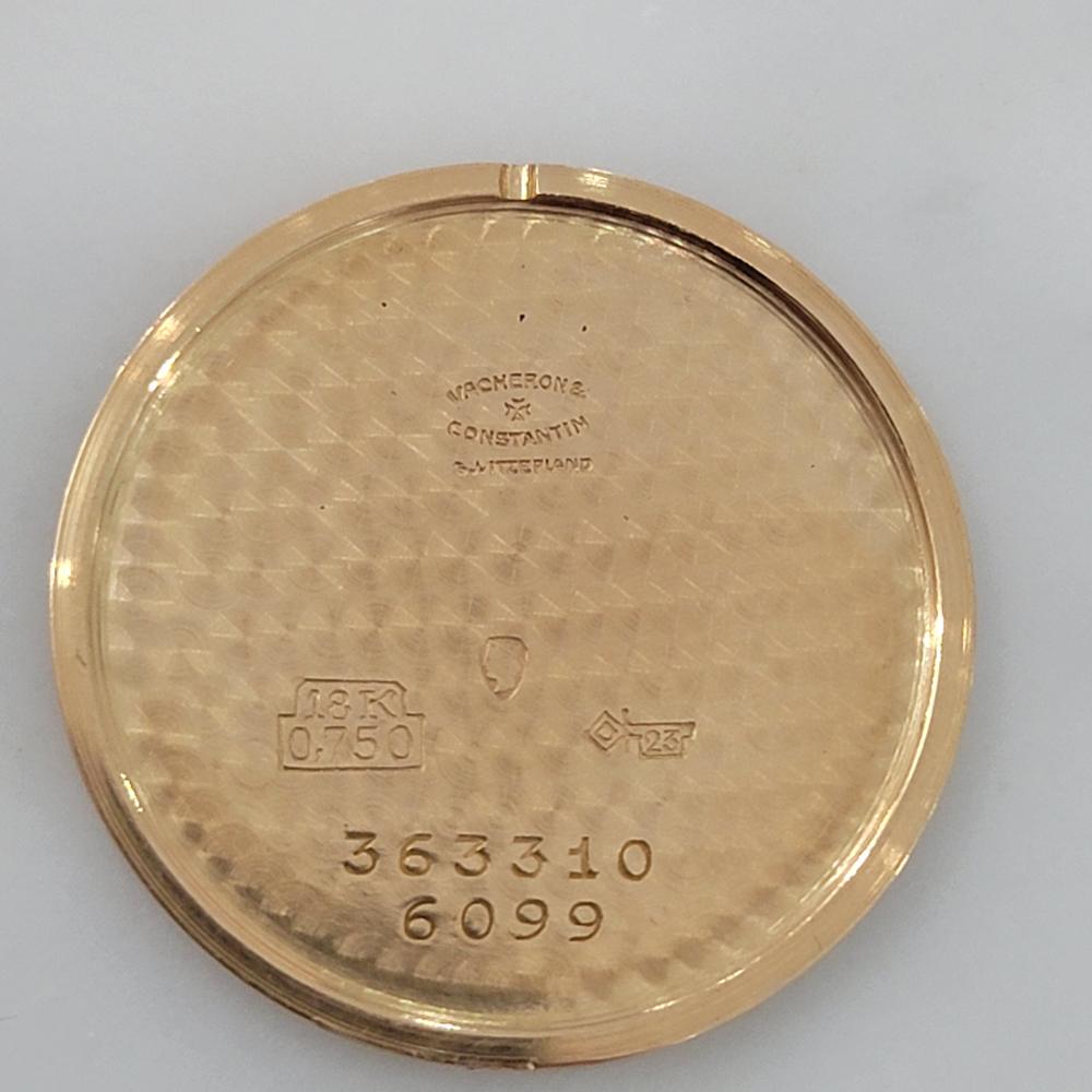 Vacheron & Constantin 18k Rose Gold 32mm 1950 Mens Ultra Thin Manual Wind RA633 in vendita 8