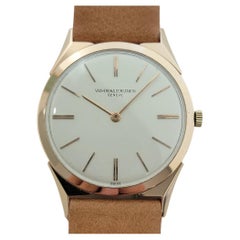 Vacheron & Constantin 18k Rose Gold 32mm 1950s Mens Ultra Thin Manual Wind RA633