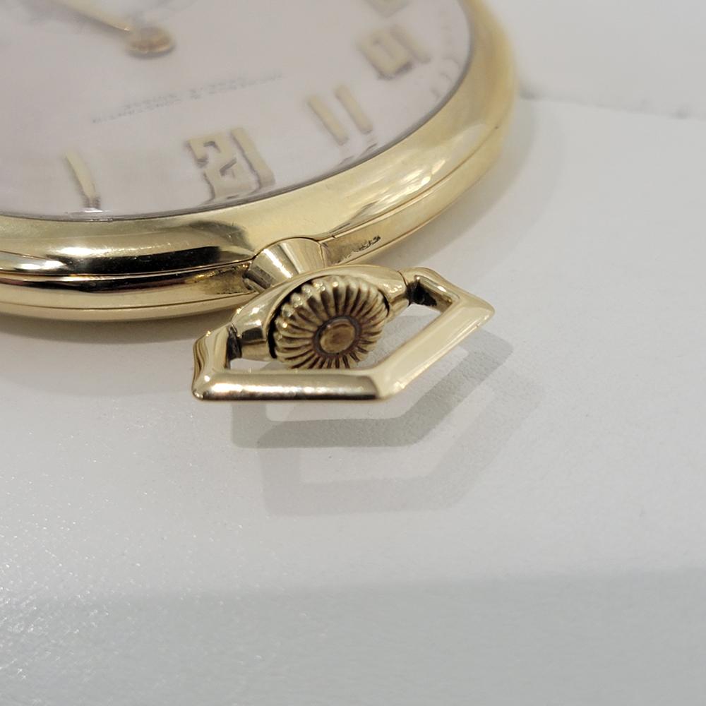 Vacheron & Constantin Orologio da tasca in oro massiccio 18k 45mm circa 1890 RA648 in vendita 4