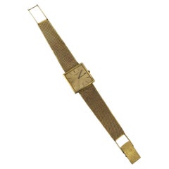 Antique Vacheron Constantin 18k Square Gold Ladies Watch