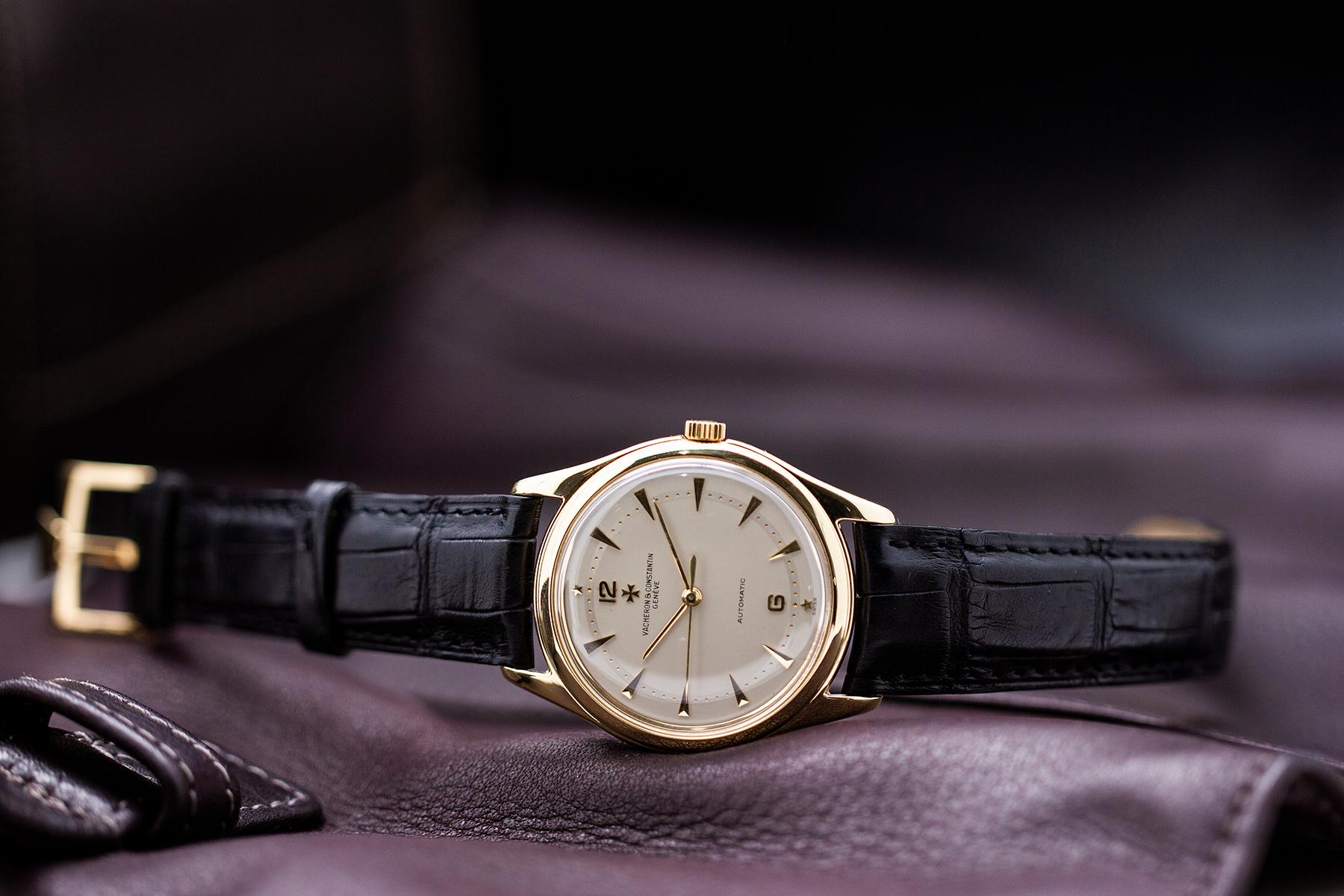 Vacheron & Constantin 18 Karat Yellow Gold Automatic, circa 1950s For Sale 2