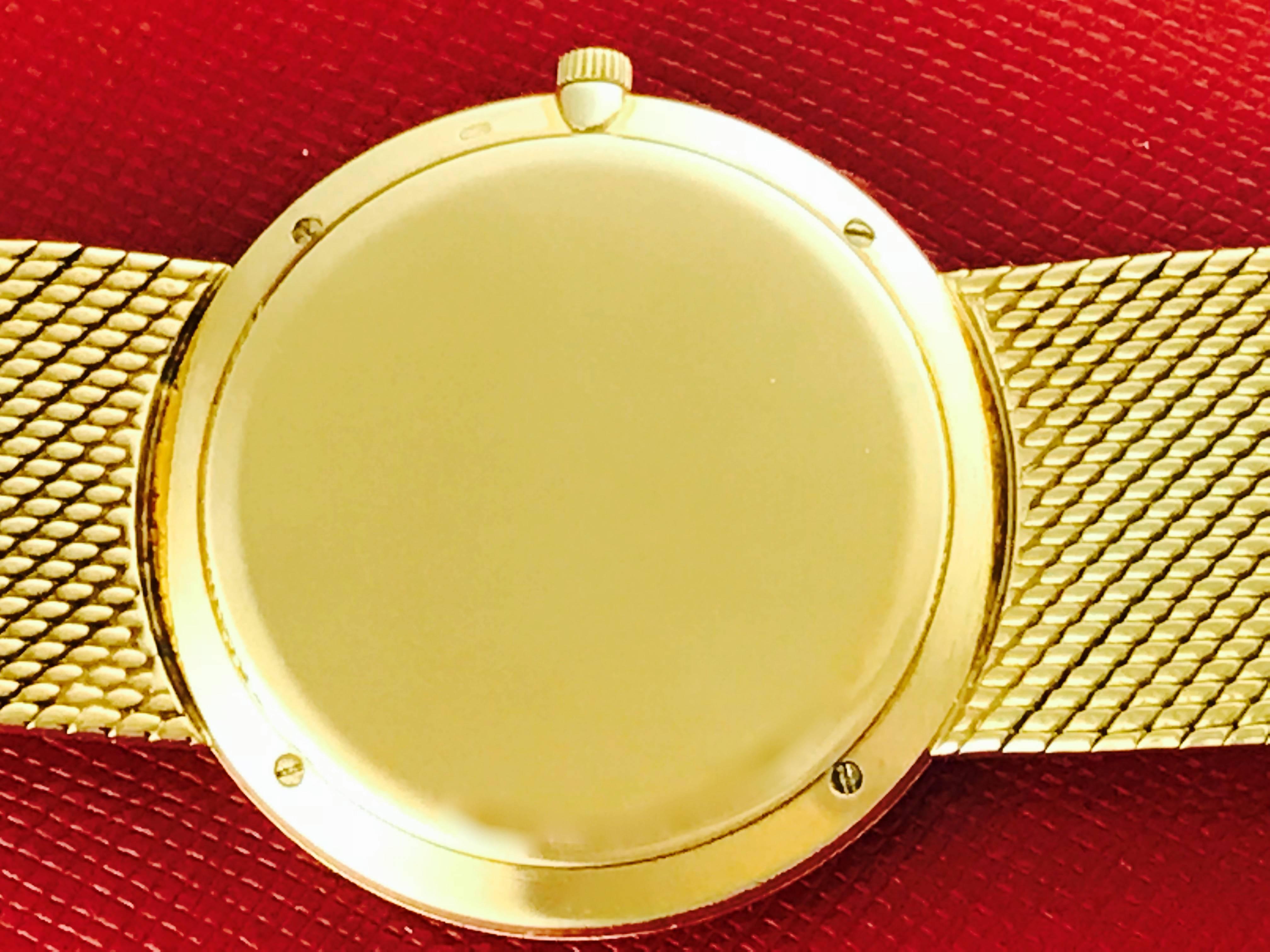 Vacheron Constantin 18k Yellow Gold Automatic Wrist Watch Ref 7416 1