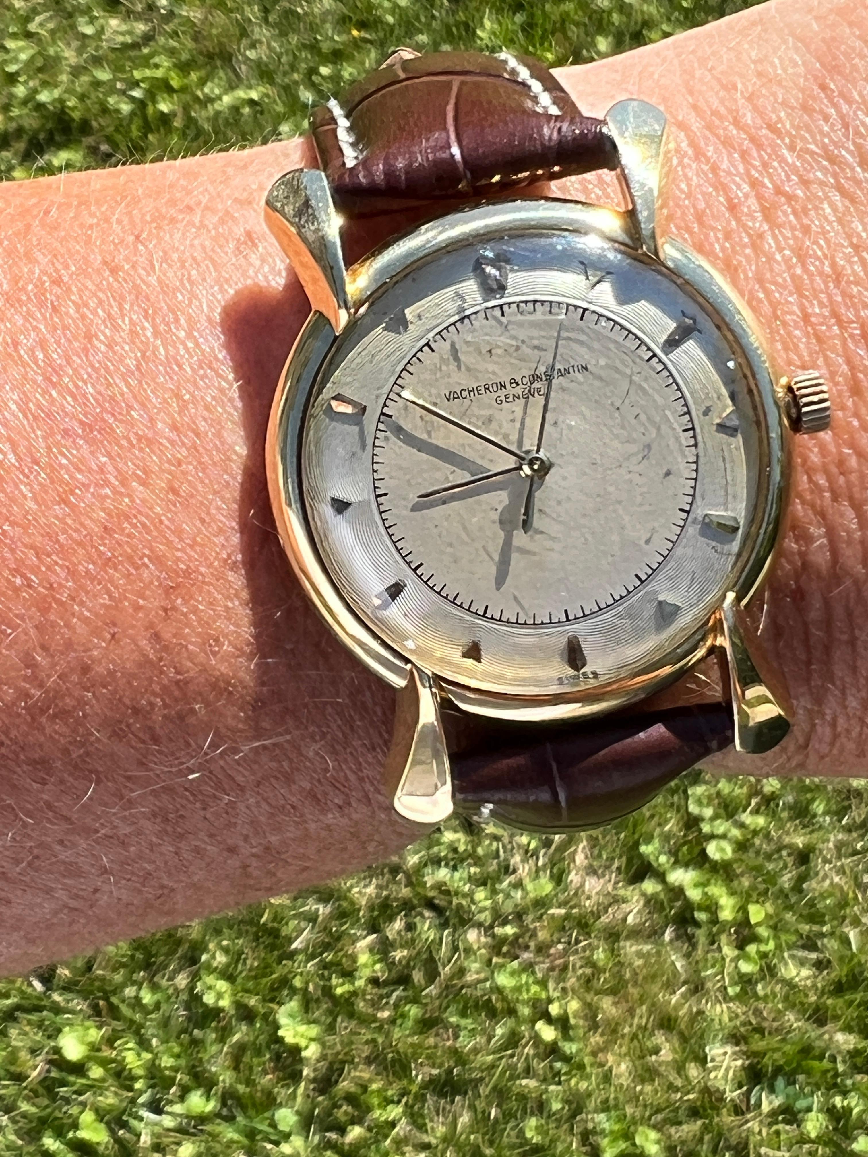 Vacheron Constantin 1952 18k Yellow Gold Wristwatch 7