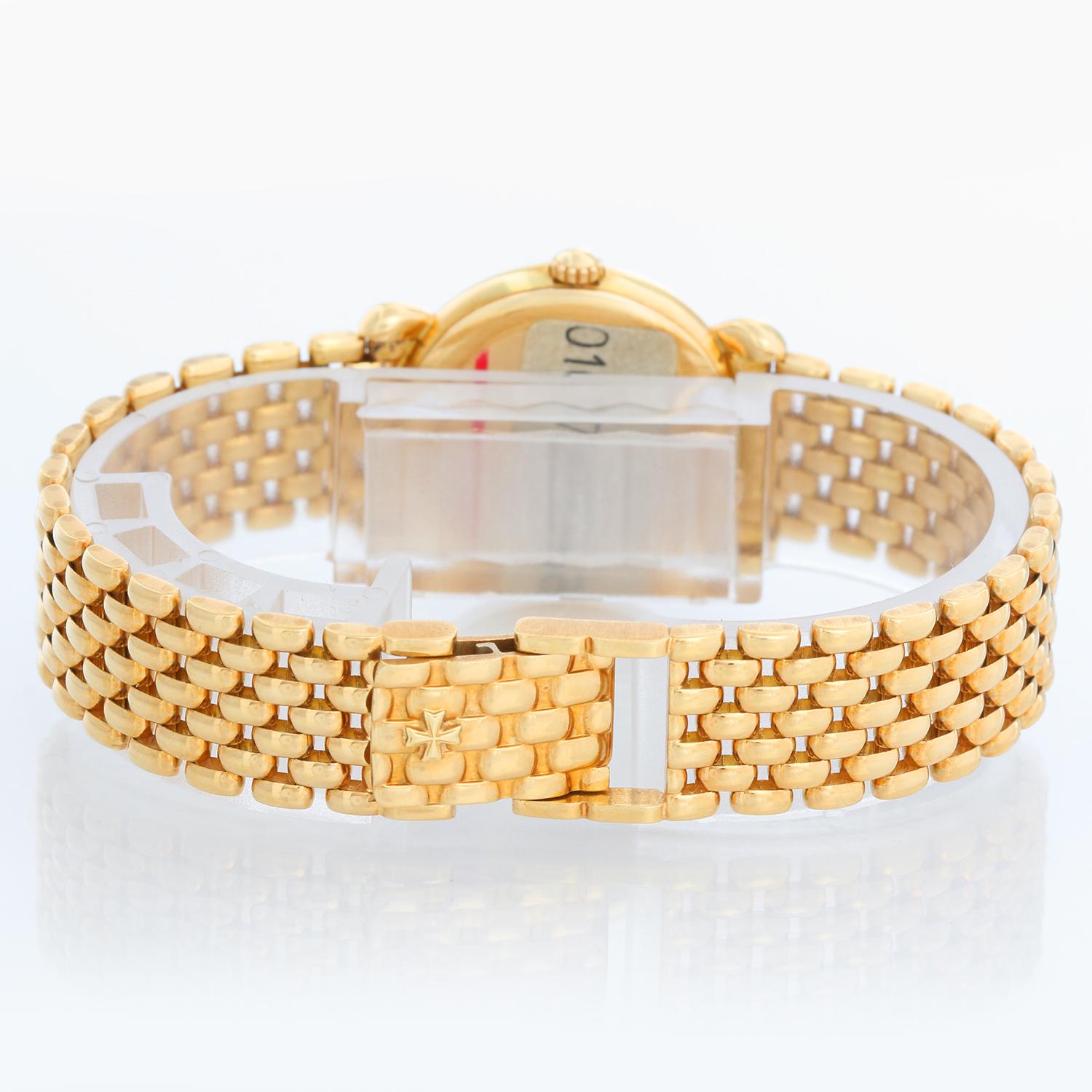 Vacheron Constantin 18K Yellow Gold Ladies Les Historiques Watch In Excellent Condition In Dallas, TX