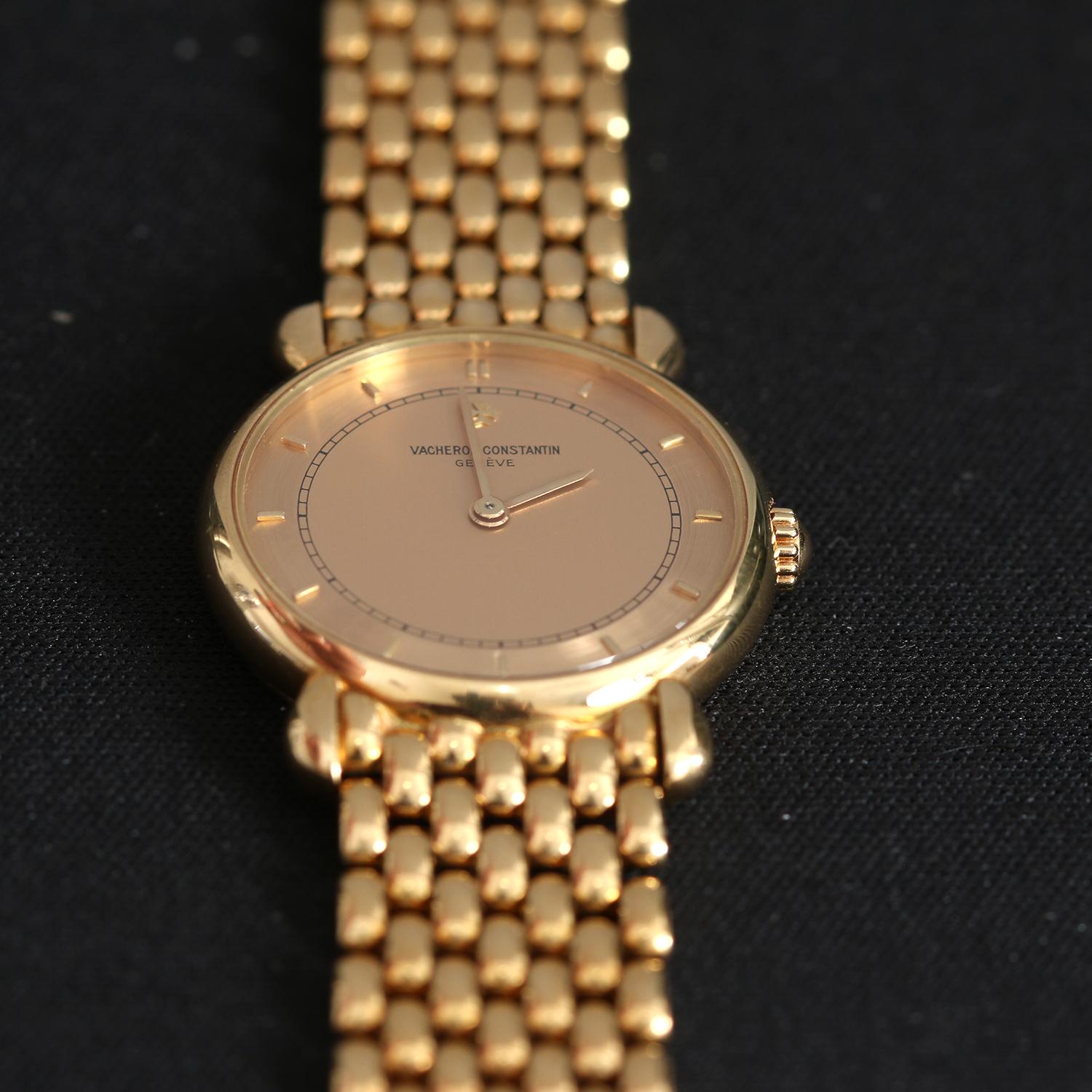 Women's Vacheron Constantin 18K Yellow Gold Ladies Les Historiques Watch