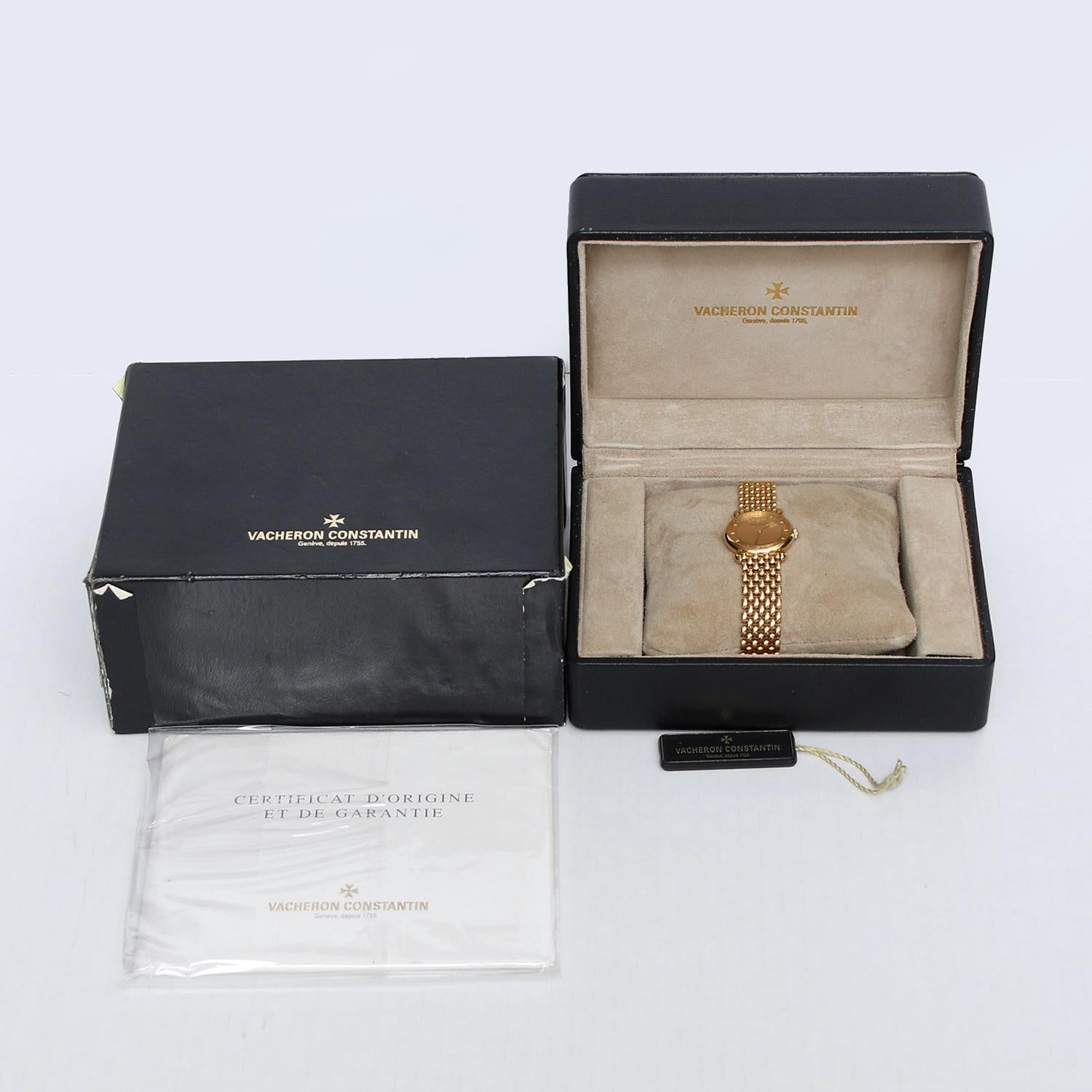 Vacheron Constantin 18K Yellow Gold Ladies Les Historiques Watch 2