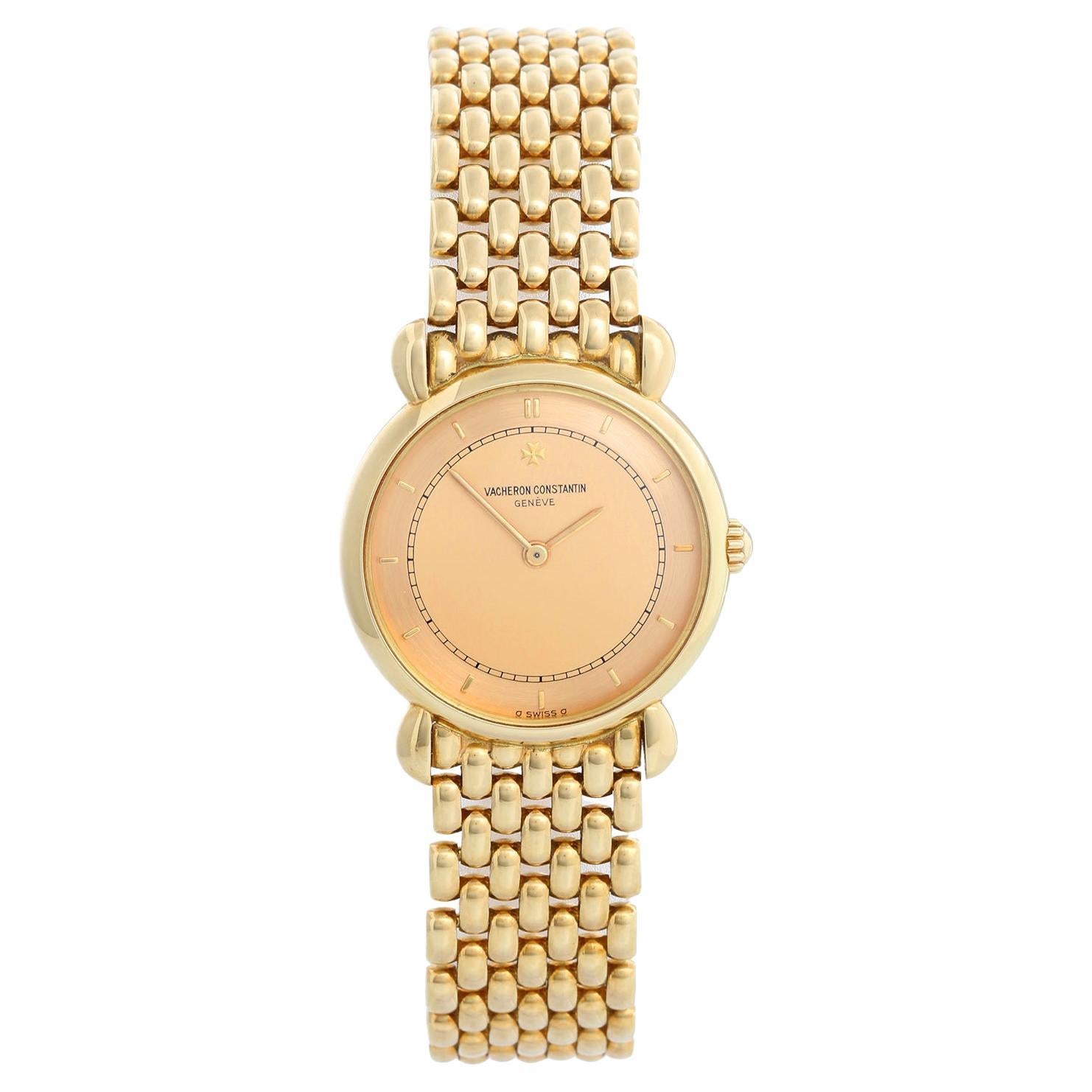 Vacheron Constantin 18K Yellow Gold Ladies Les Historiques Watch