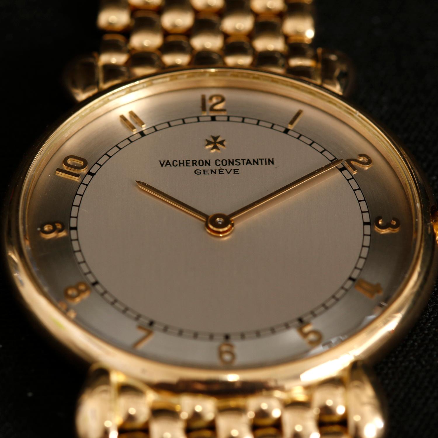 Men's Vacheron Constantin 18K Yellow Gold Les Historiques Watch