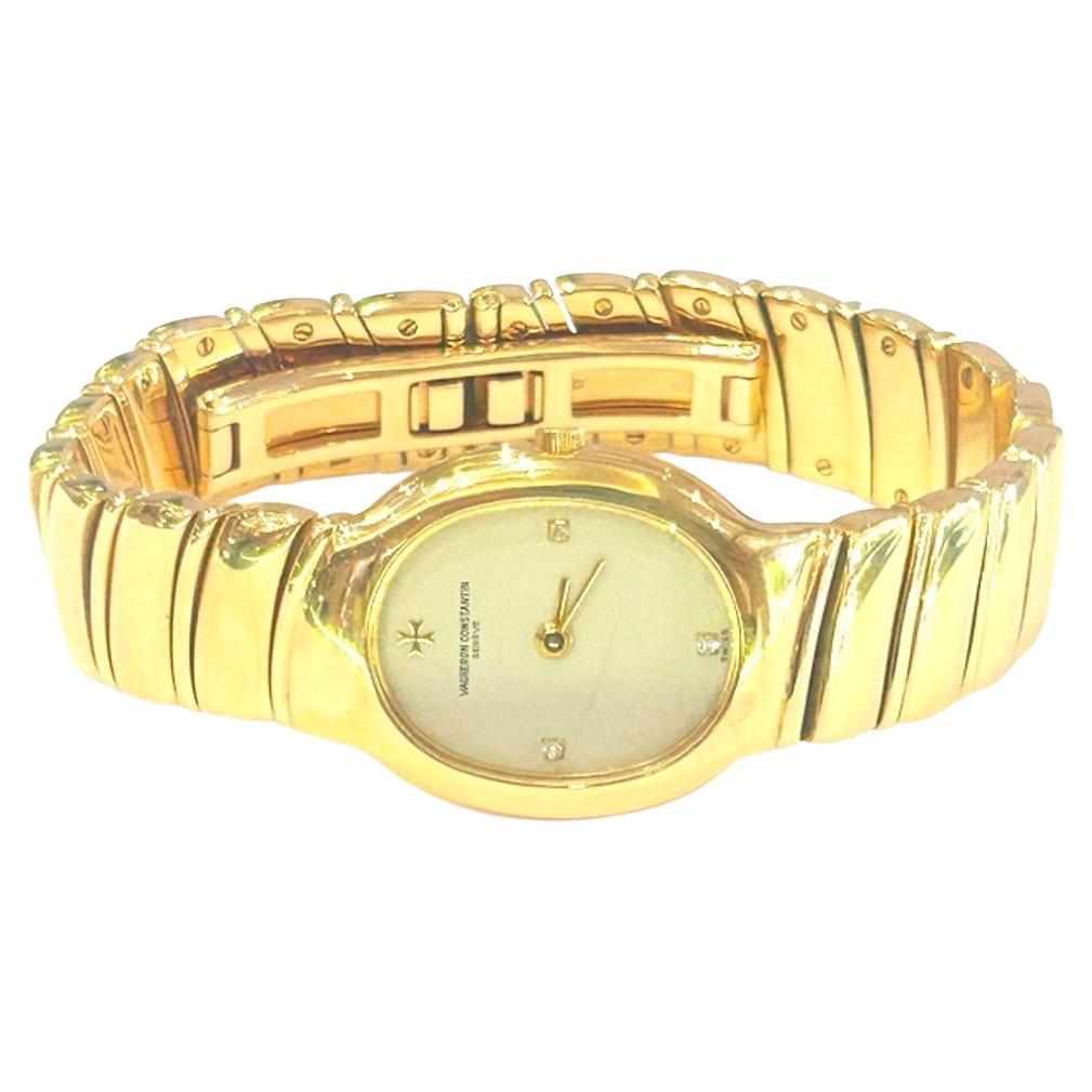 Vacheron & Constantin: 18 Karat Gelbgold Quarzuhr 27536, Vacheron & Constantin im Angebot