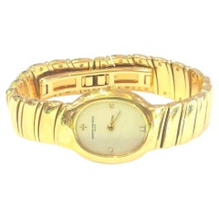 Reloj de cuarzo Vacheron & Constantin de oro amarillo de 18 quilates 27536