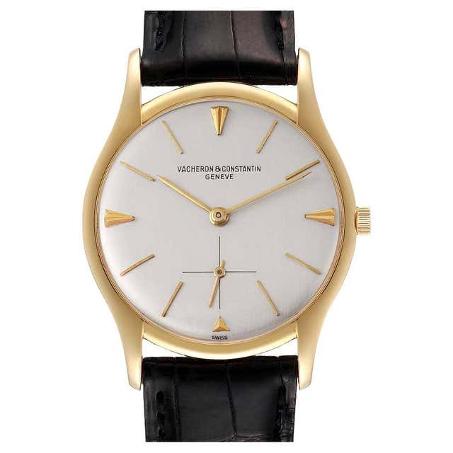 Men's Vintage Vacheron Constantin 18 Karat Yellow Gold Watch For Sale ...