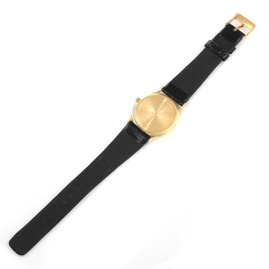 Vacheron Constantin 18K Gelbgold Ultra Thin White Dial Herrenuhr 33216 im Angebot 7
