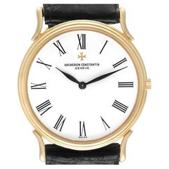 Vacheron Constantin 18K Gelbgold Ultra Thin White Dial Herrenuhr 33216