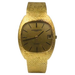 Vacheron Constantin 18k Yellow Gold Vintage Watch with Date