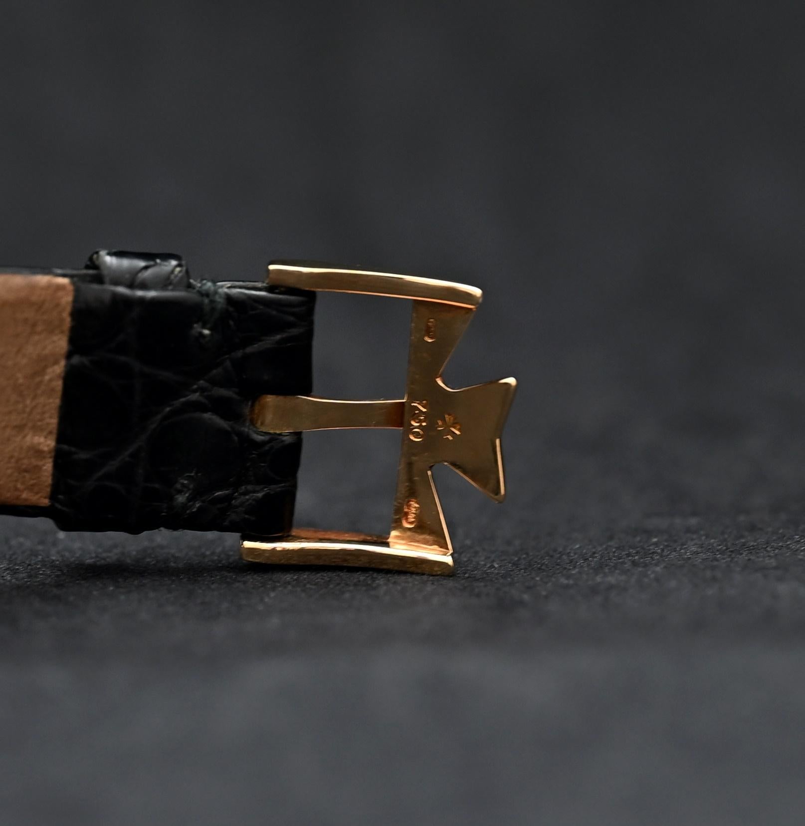 Vacheron Constantin 18K YG Weißes Zifferblatt Automatik 48002/000J-3 mit Garantiekarte 3