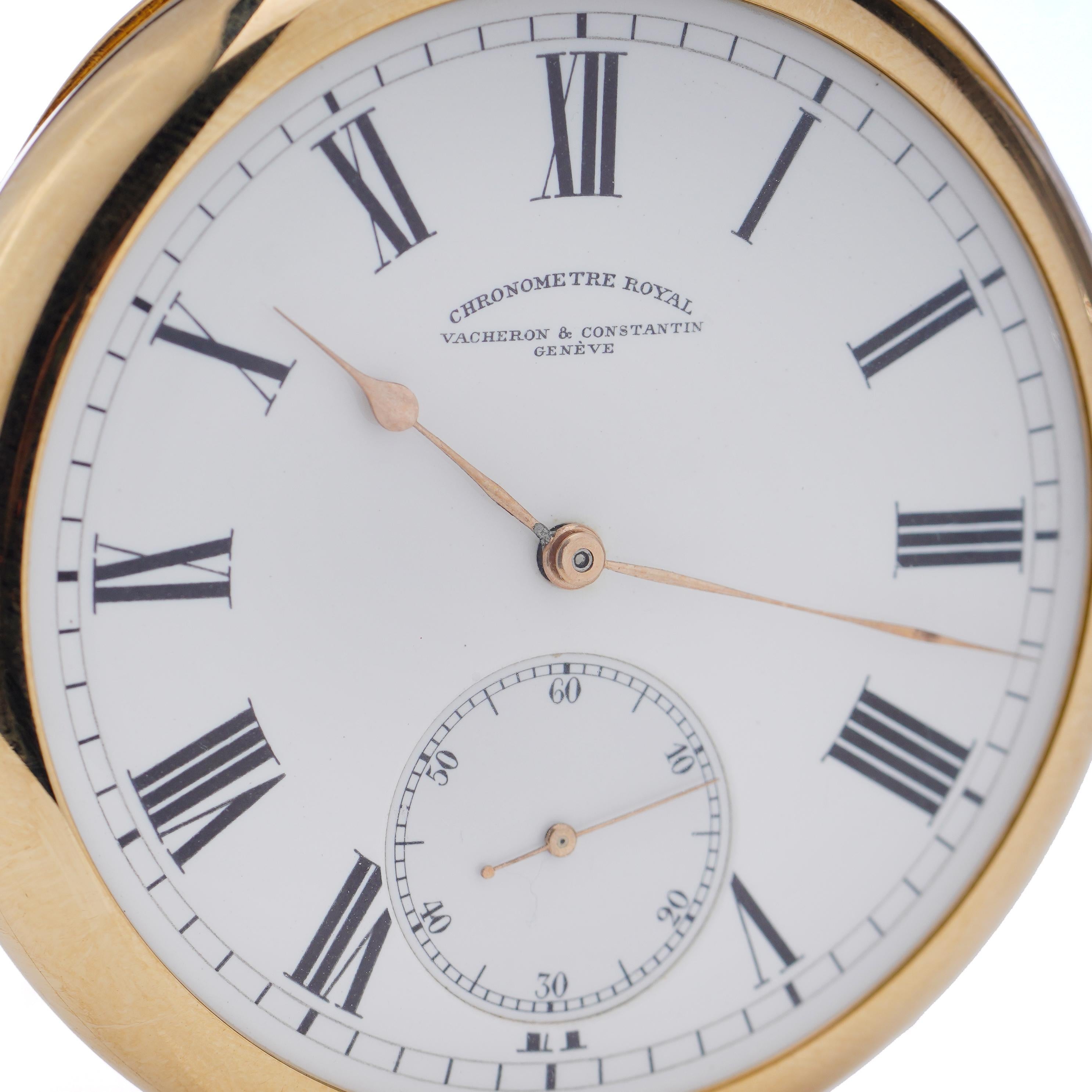 Vacheron & Constantin 18kt. Yellow Gold Pocket Watch 7