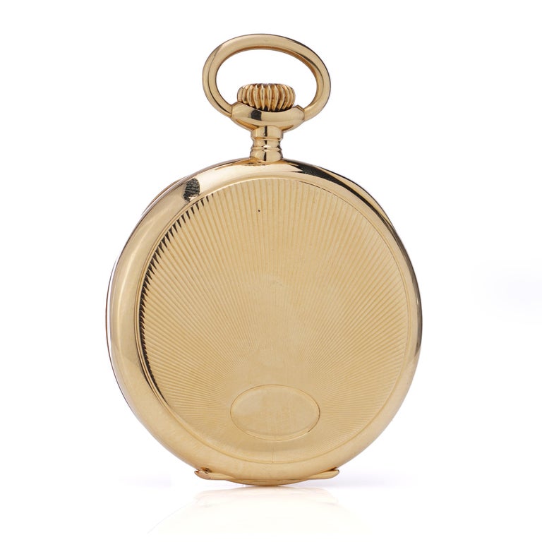 Vacheron and Constantin 18kt. Yellow Gold Pocket Watch For Sale at 1stDibs