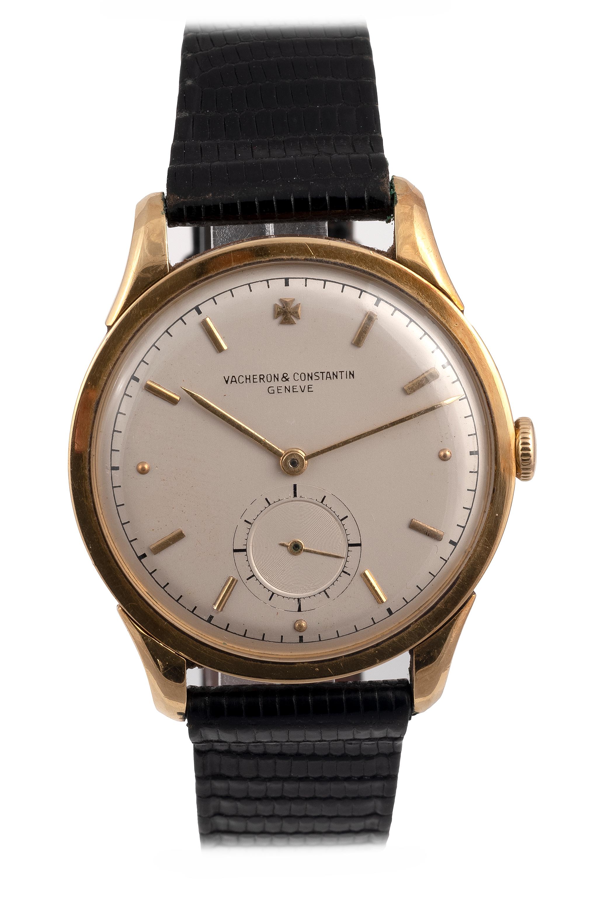 Contemporary Vacheron & Constantin 18 Karat Yellow Gold Wristwatch