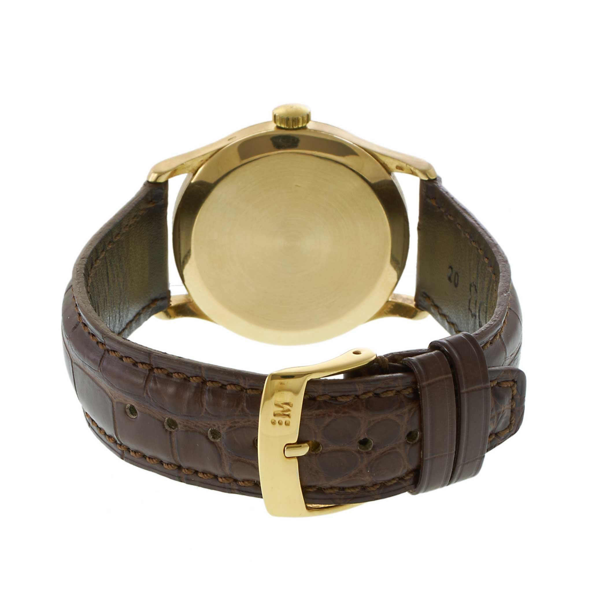 Vacheron & Constantin 1940s Calatrava - Oro giallo 18KT, quadrante beige in vendita 2