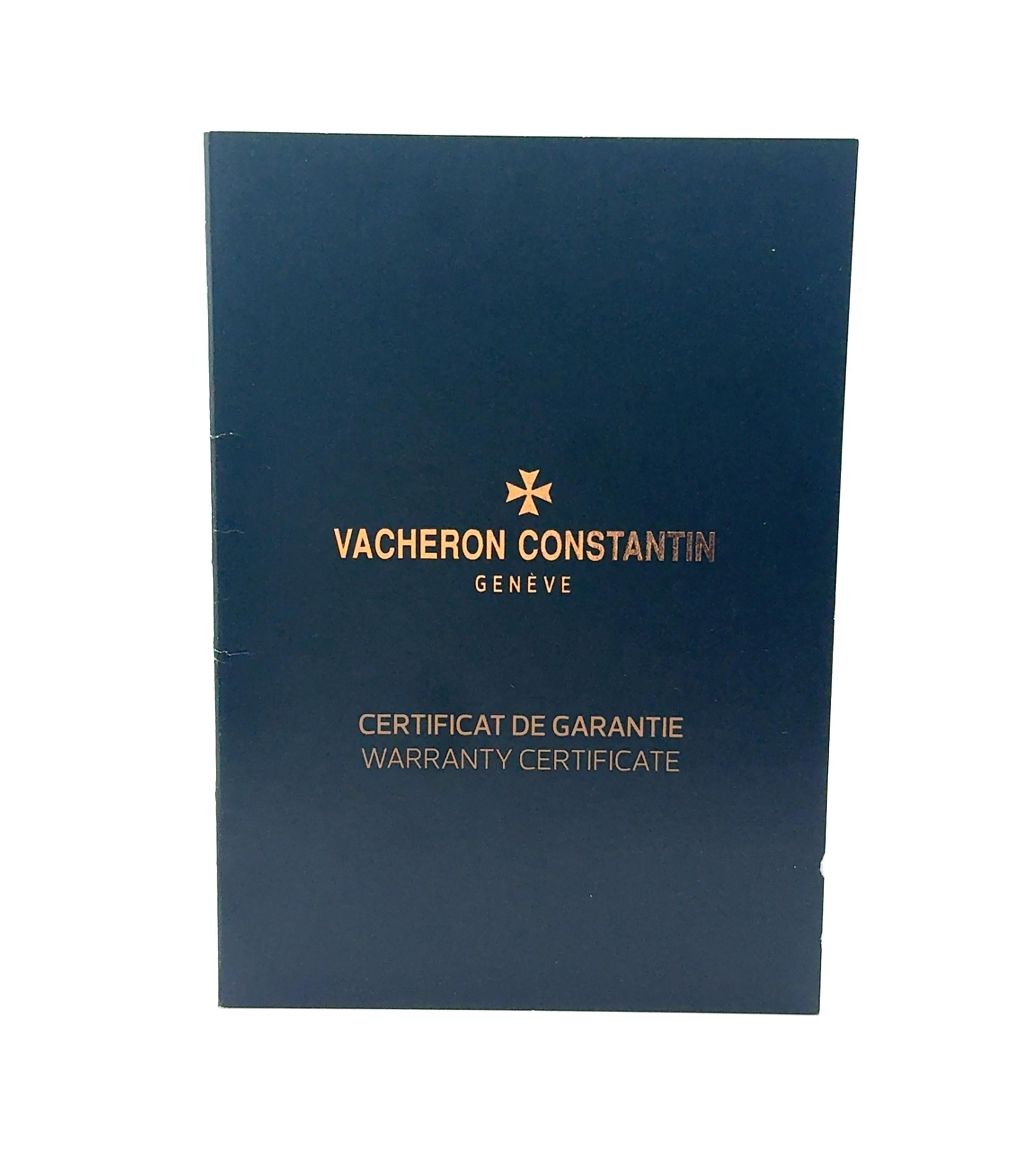 Vacheron Constantin 2020 Overseas 4500V Stainless Wrist Watch w/ Box and Papers For Sale 8