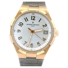 Vacheron Constantin 47560/000R Overseas Rose Gold Diamond Ladies Watch