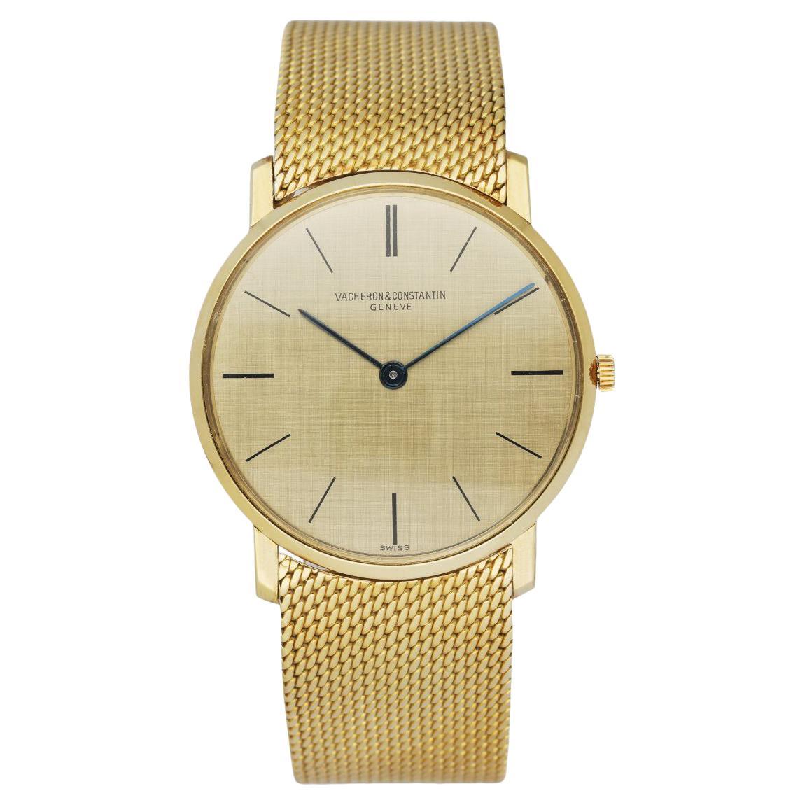 Vacheron Constantin 6872 18K Yellow Gold Vintage Extra Thin Men's Watch