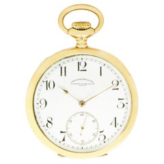 Vacheron 
Constantin. A Chronometre Royal Pocket Watch en or B&P C1910